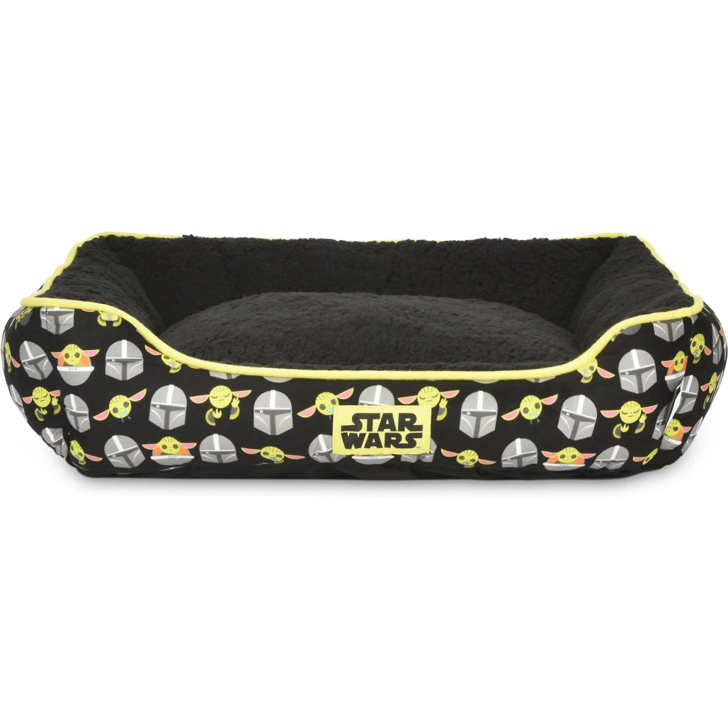 Fetch For Pets Star Wars Mandalorian Child In A Cradle Cuddler Dog Bed, Black - Image 2