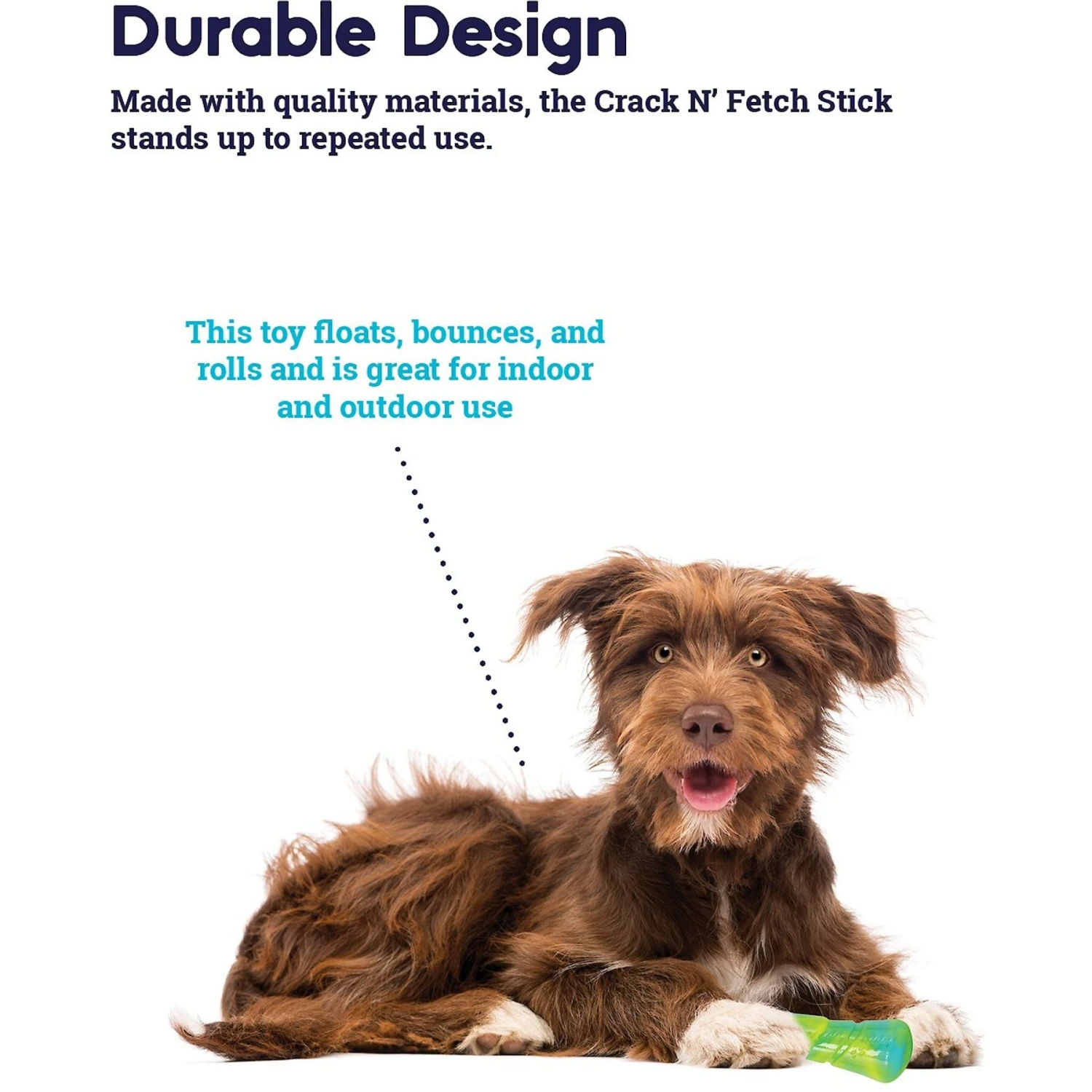 Petstages Crack N Fetch Stick Dog Chew Toy - Image 4