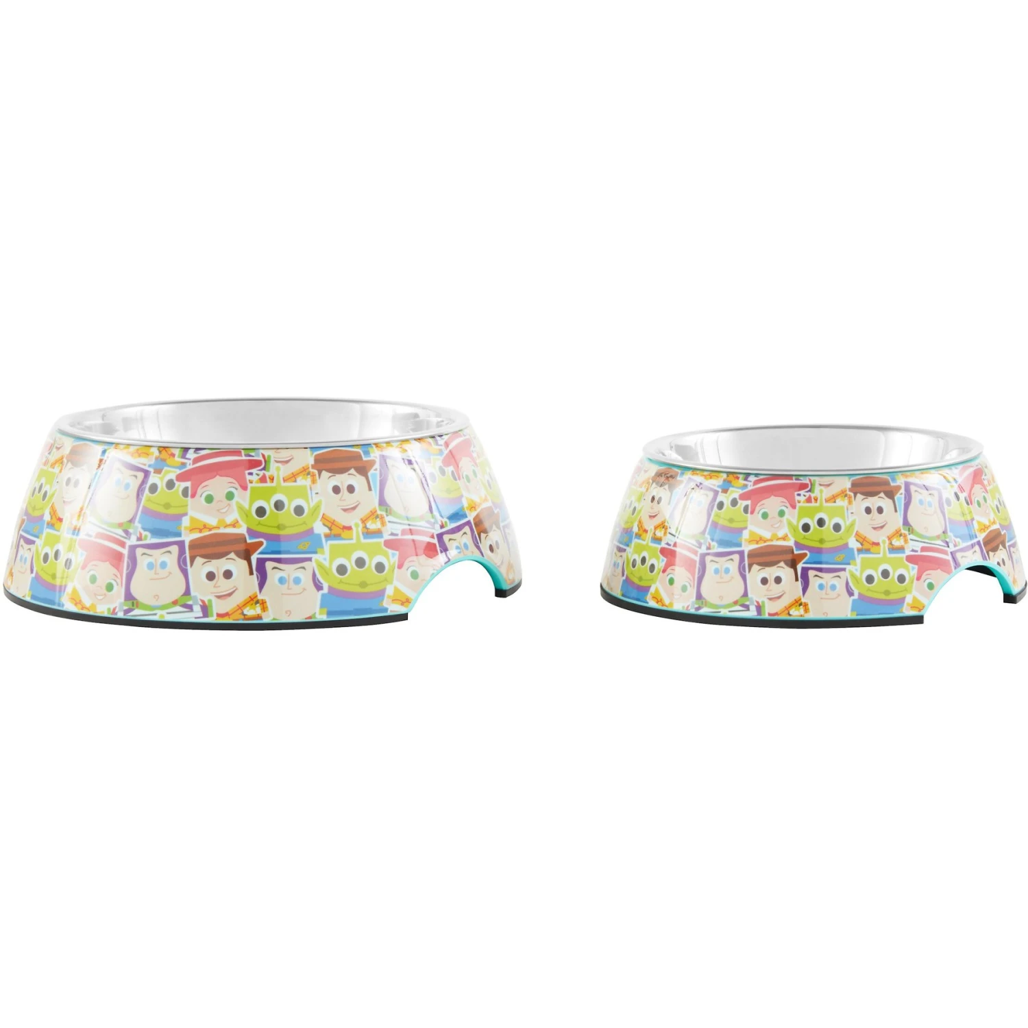 Pixar Toy Story Non-Skid Stainless Steel With Melamine Stand Dog & Cat Bowl - Image 5