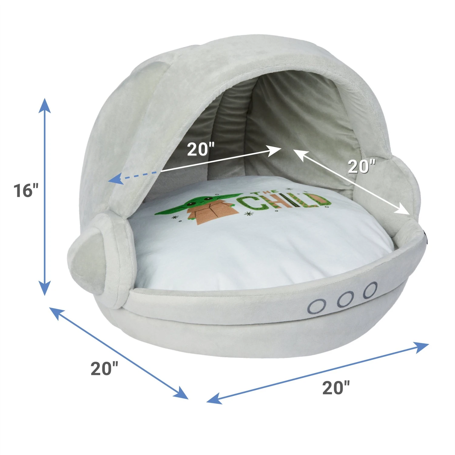 STAR WARS THE MANDALORIAN GROGU Pram Covered Cat & Dog Bed - Image 2