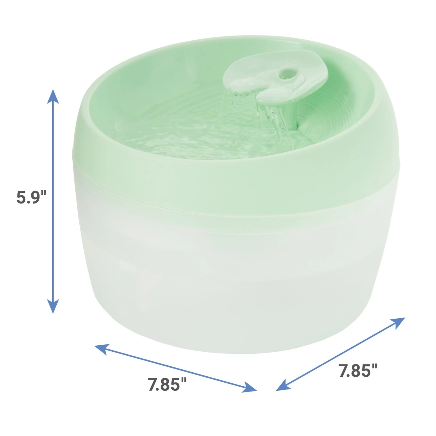 Frisco Whimsical Leaf Round Dog & Cat Fountain - Image 2