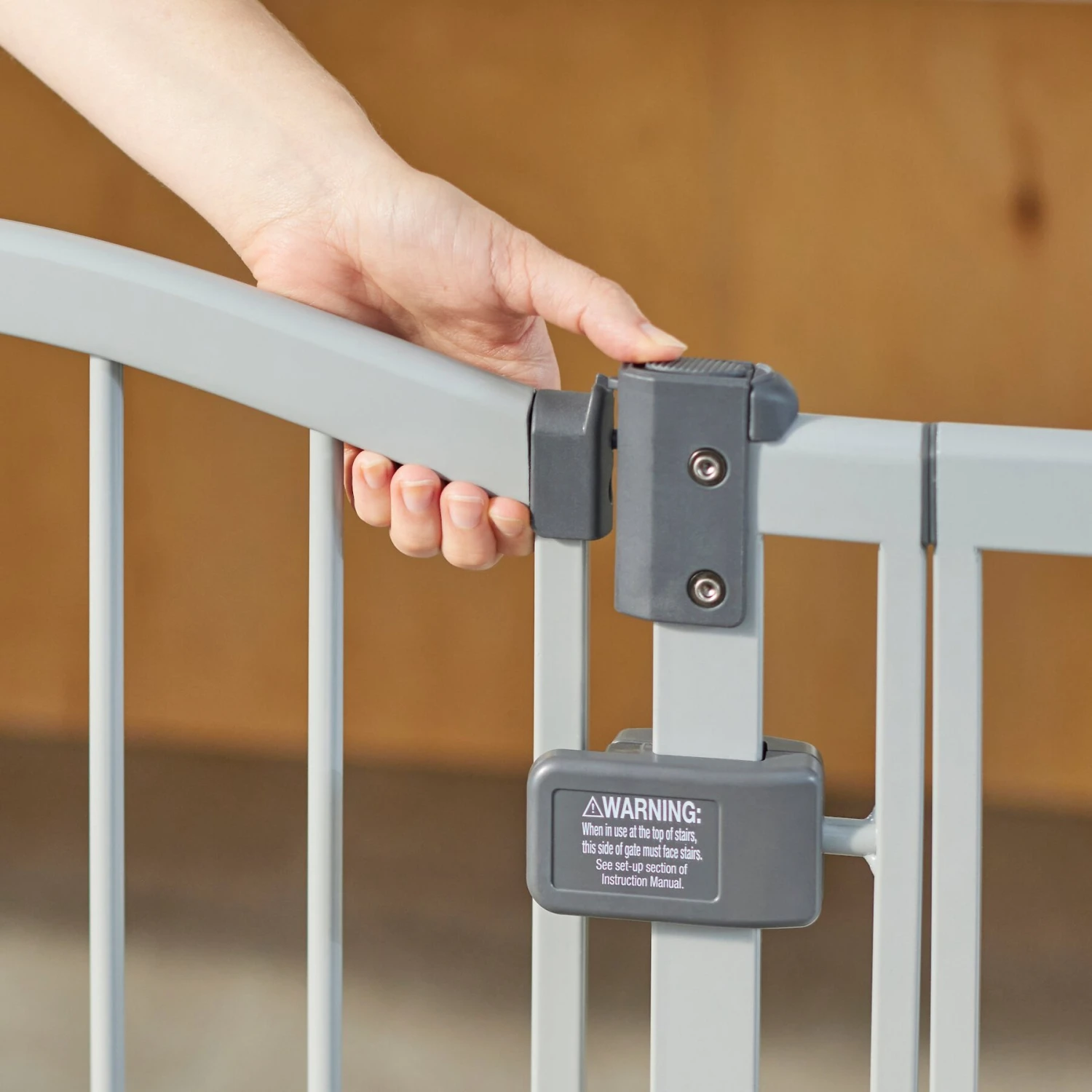 Summer Extra Tall & Wide Safety Dog Gate - Image 5