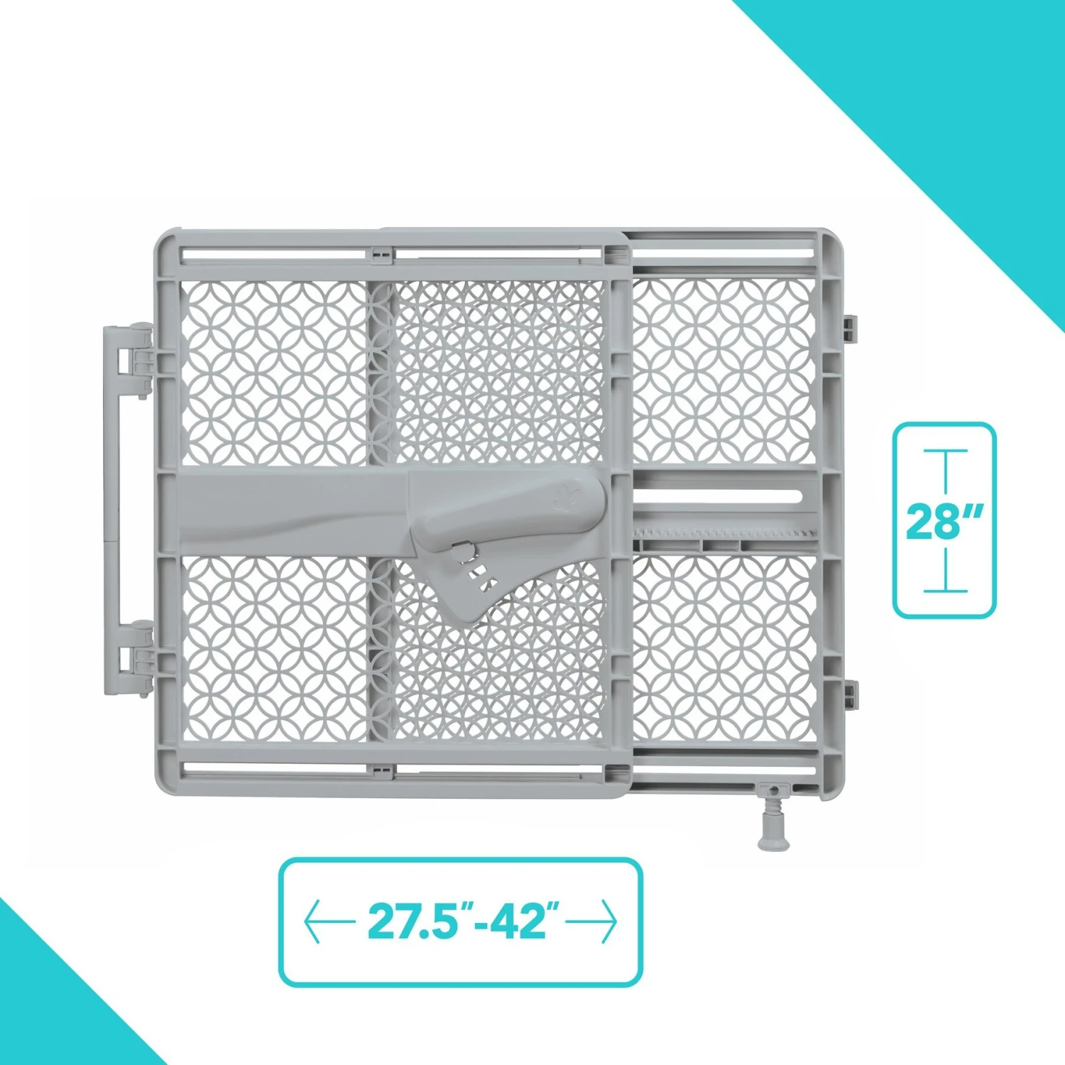 Summer Indoor & Outdoor Multi Function Walk-Thru Dog Gate - Image 2