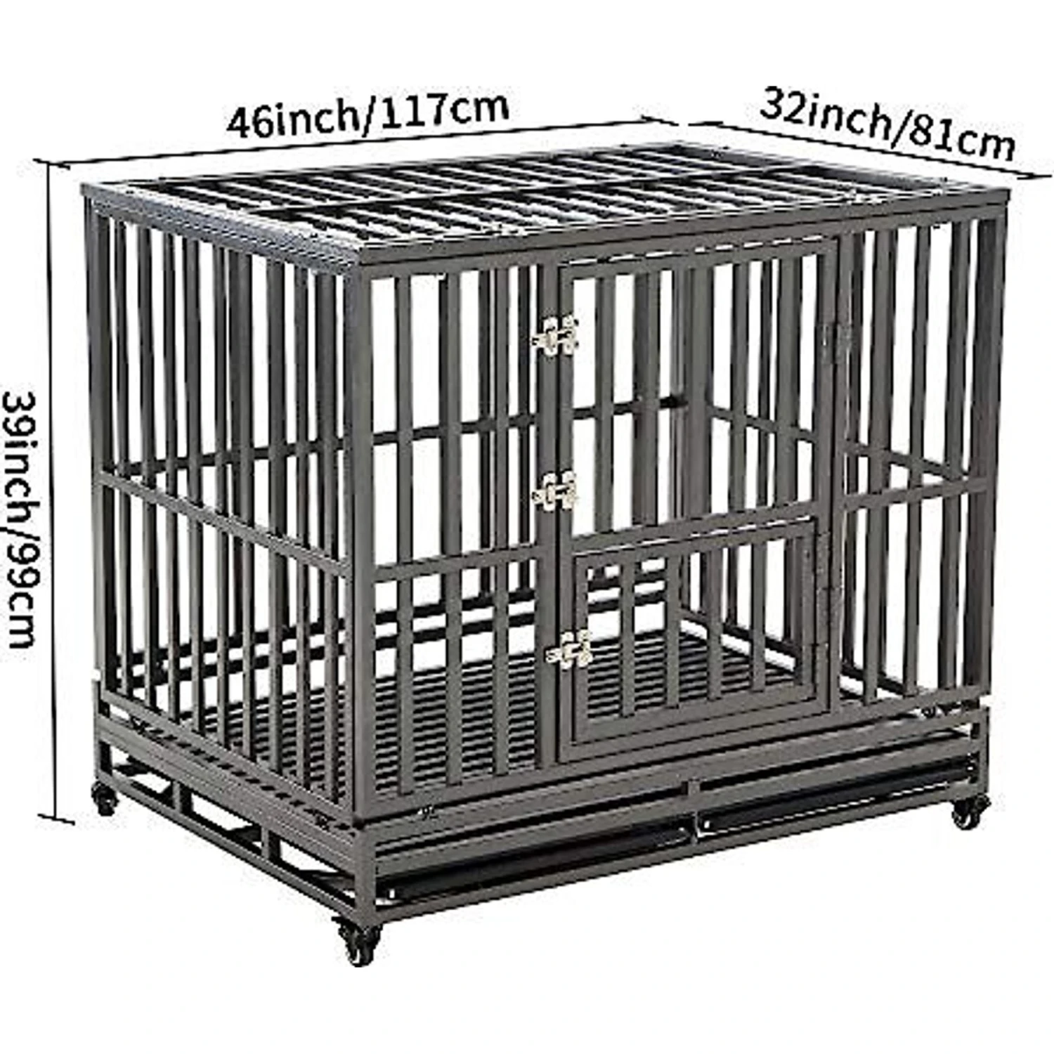 SMONTER Heavy Duty I Shape Dog Crate & Playpen - Image 2
