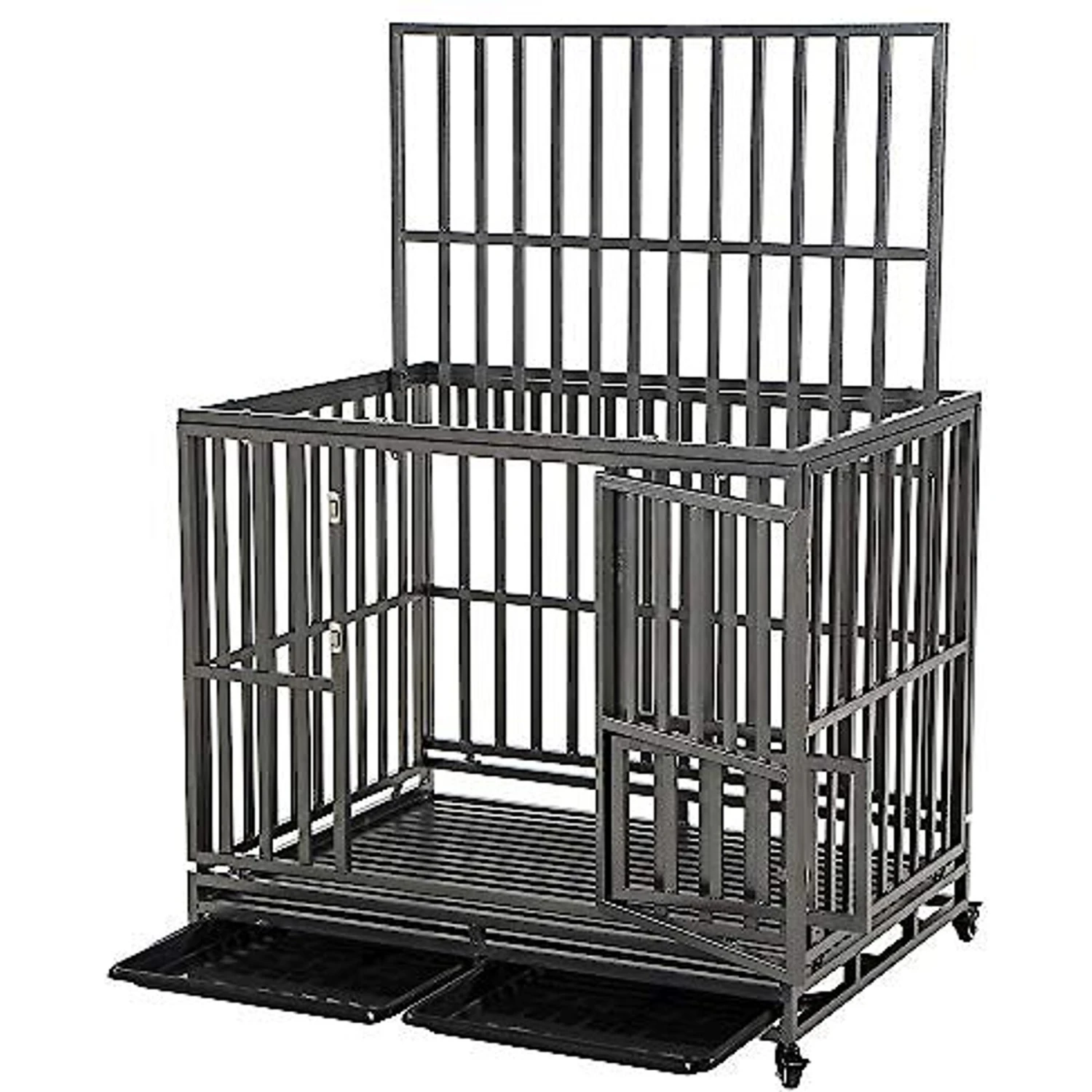 SMONTER Heavy Duty I Shape Dog Crate & Playpen - Image 4
