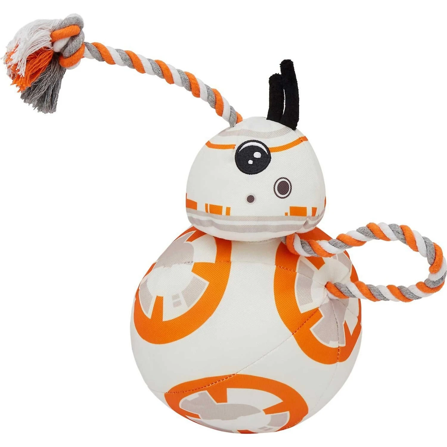 STAR WARS BB-8 Ballistic Nylon Plush Squeaky Dog Toy & STAR WARS MILLENNIUM FALCON Ballistic Nylon Plush Squeaky Dog Toy - Image 2