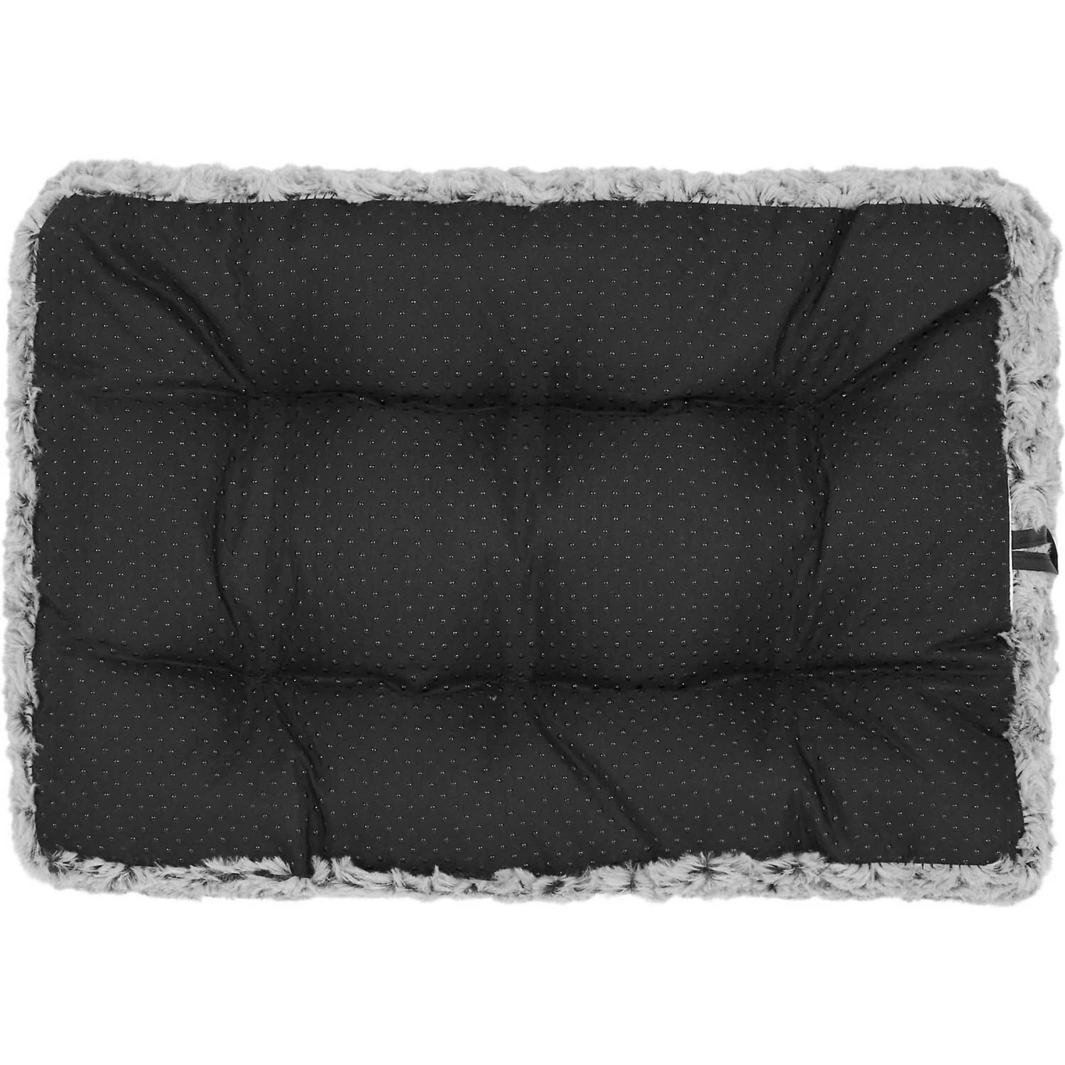 MidWest ICrate Fold & Carry Double Door Collapsible Wire Dog Crate & MidWest Quiet Time Ombre Swirl Dog Crate Mat - Image 8