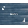 Frisco Personalized Heathered Sherpa Cat & Dog Blanket, 30" X 40"
