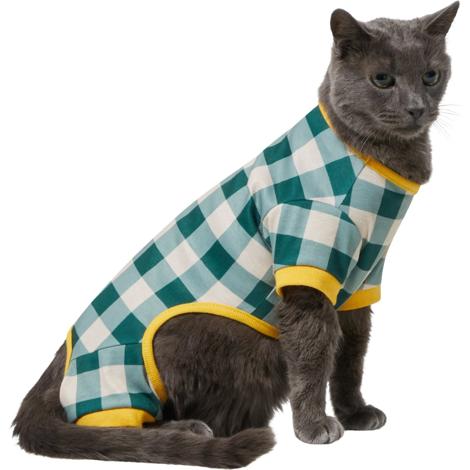 Frisco Boho Gingham Dog & Cat PJs - Image 3