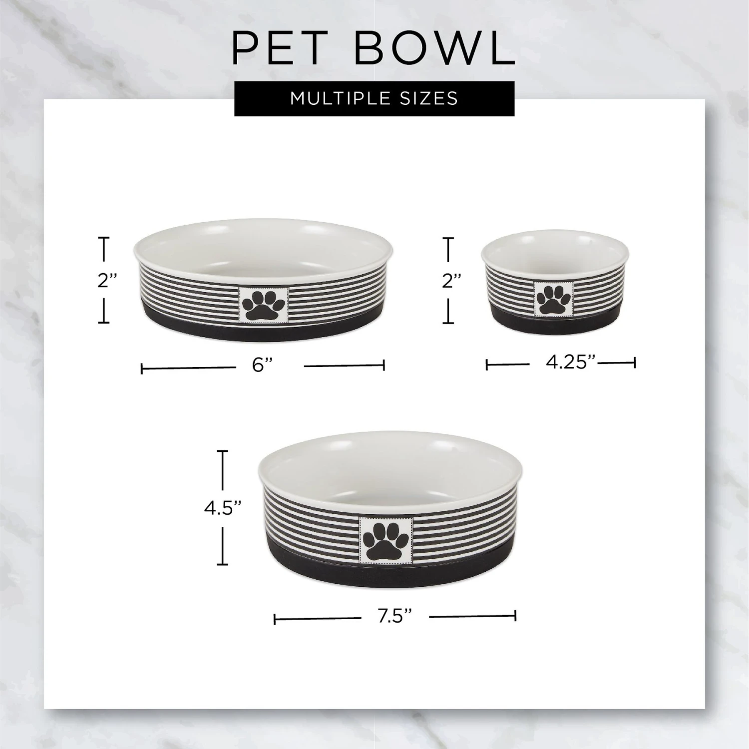 Bone Dry Show Set Dog Bowl - Image 3