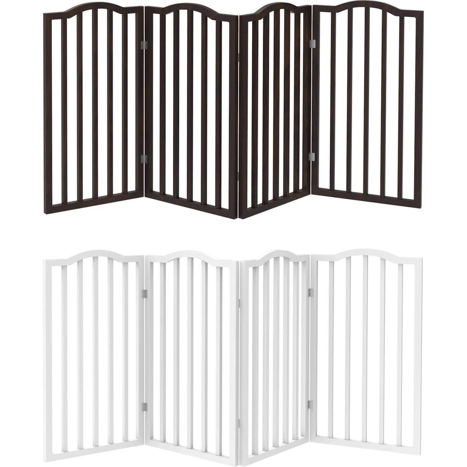 Pet Adobe 4-Panel Freestanding Dog & Cat Gate - Image 6