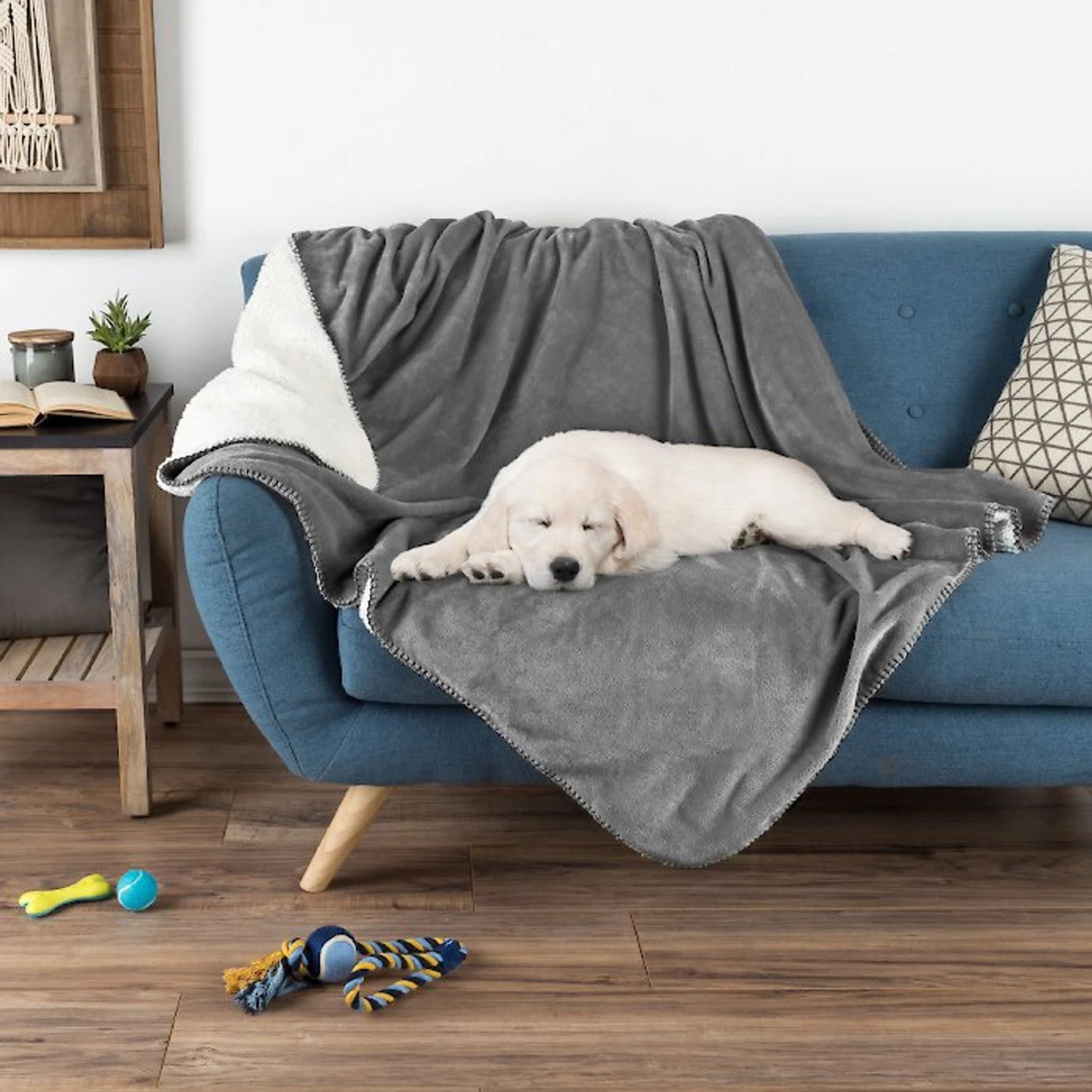 Pet Adobe Waterproof Fuzzy Throw Blanket
