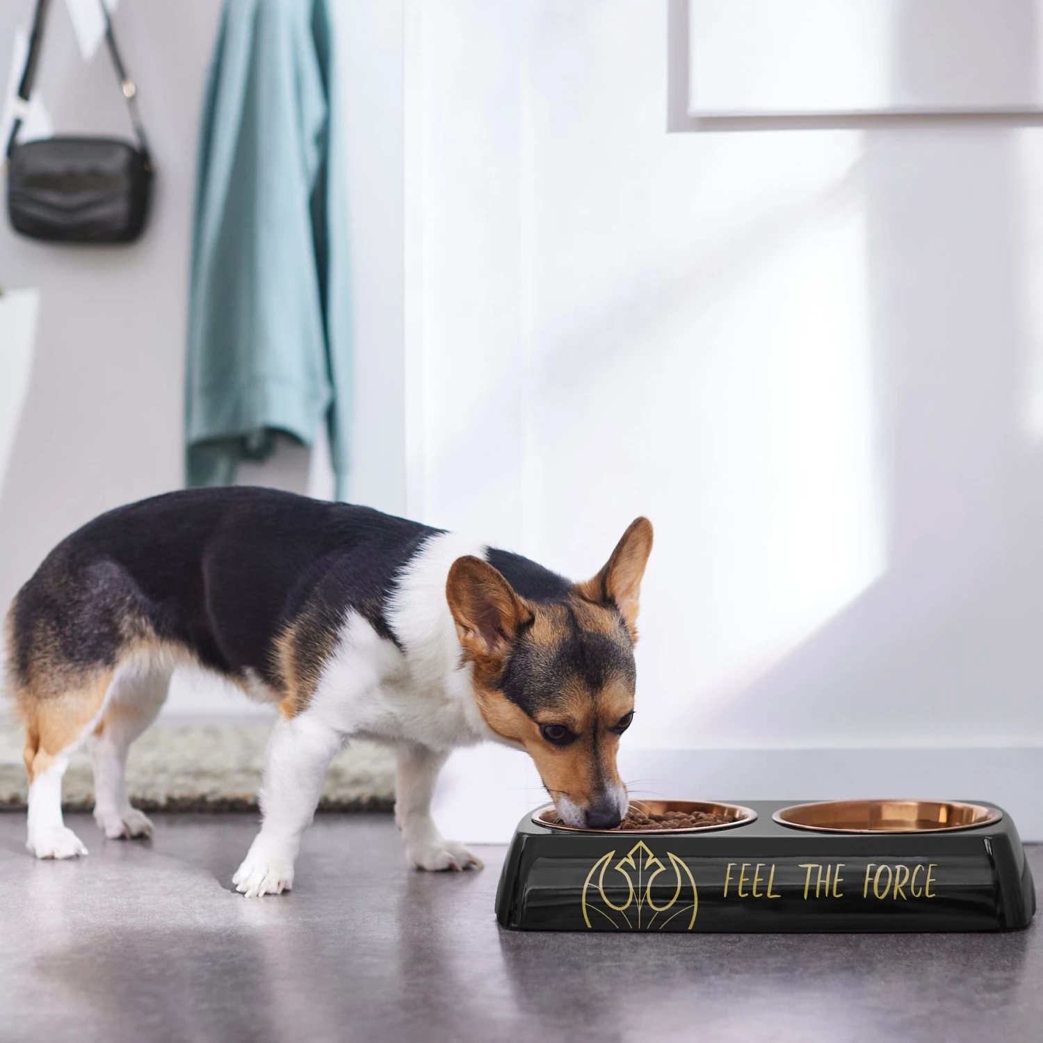 STAR WARS Melamine Stainless Steel Double Dog & Cat Bowl - Image 3