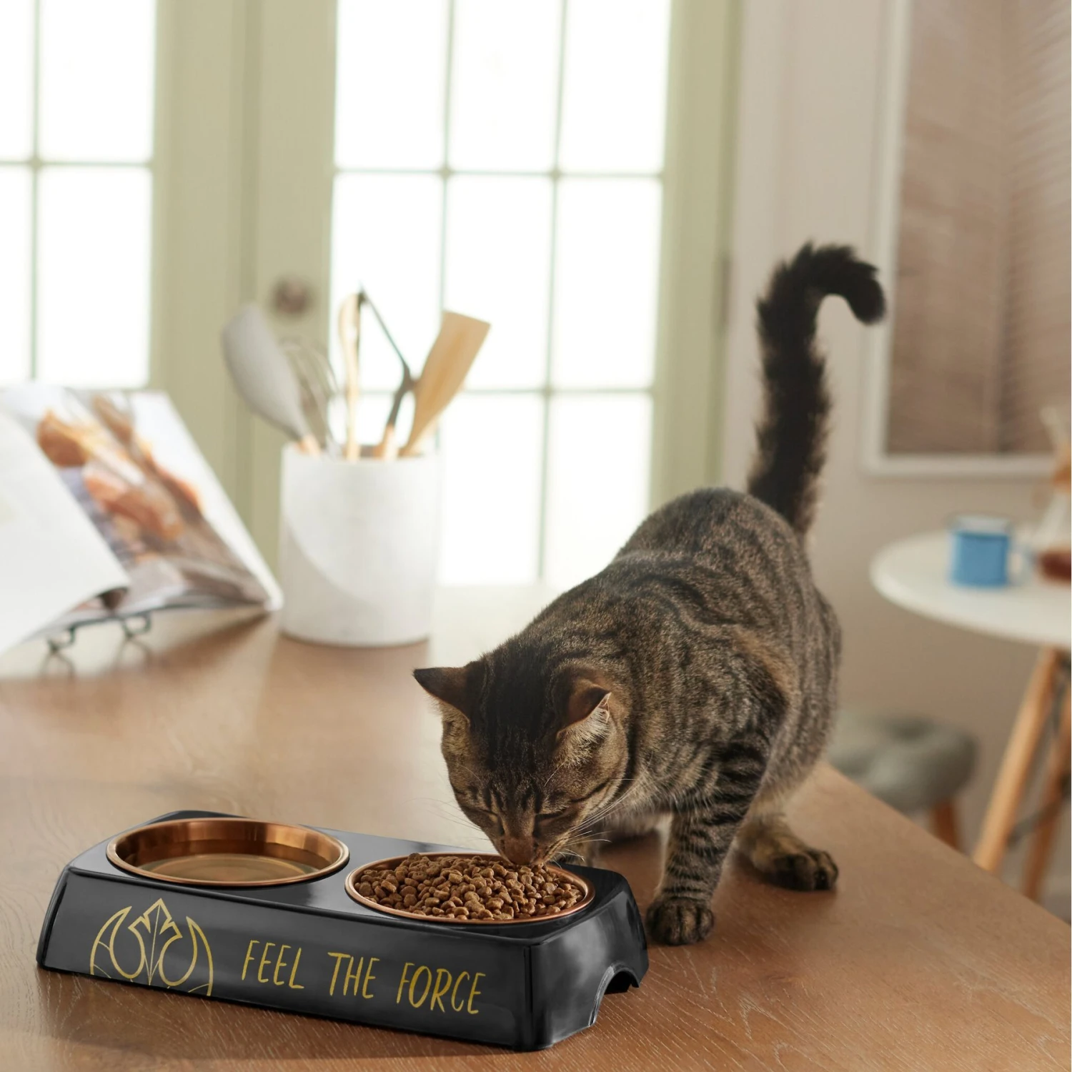 STAR WARS Melamine Stainless Steel Double Dog & Cat Bowl - Image 4