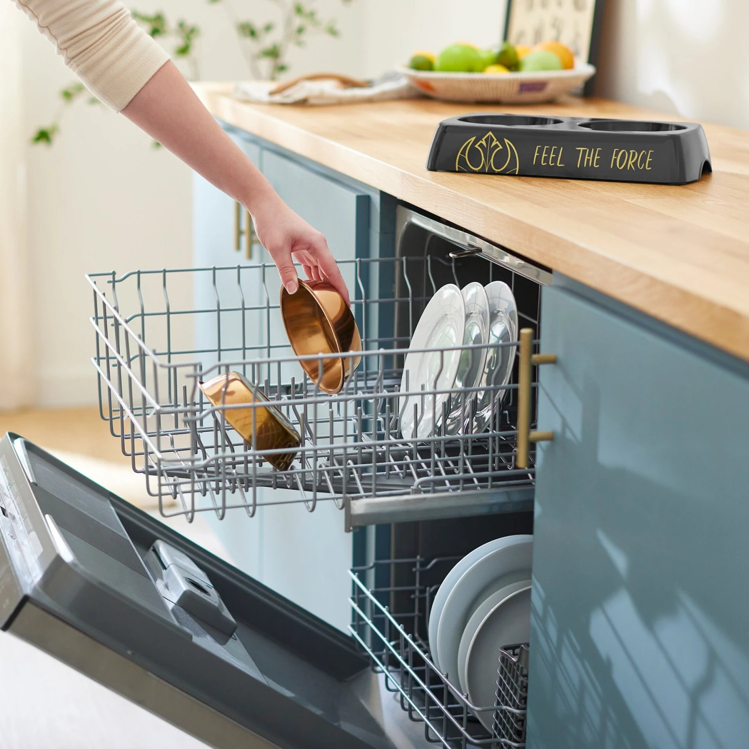 STAR WARS Melamine Stainless Steel Double Dog & Cat Bowl - Image 7