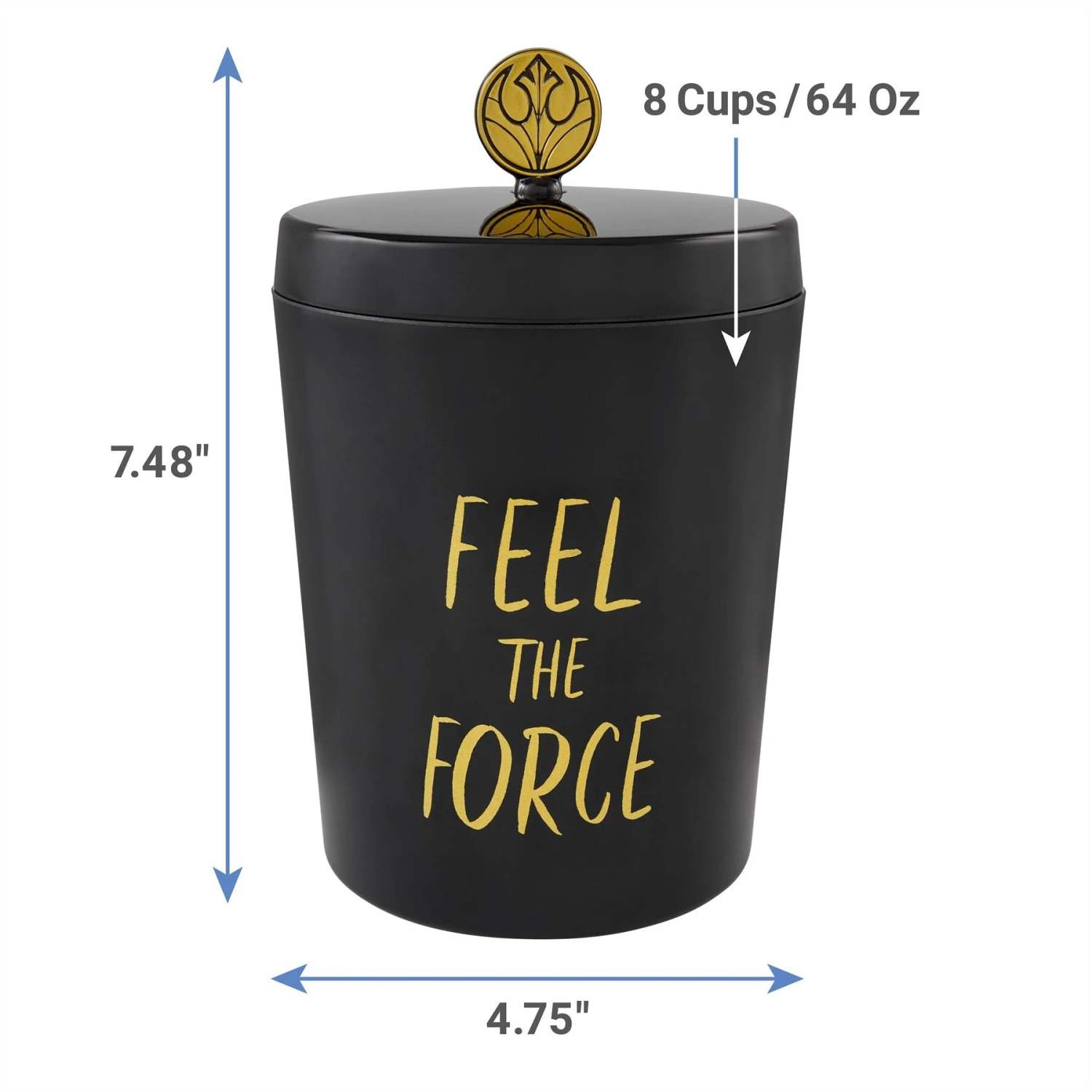 STAR WARS Melamine Dog & Cat Treat Jar - Image 2