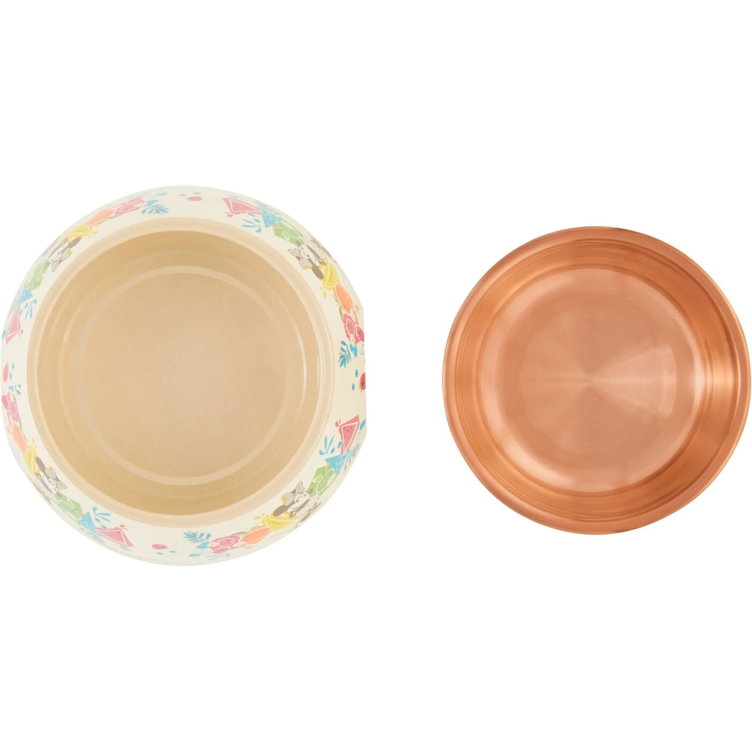 Disney Minnie Mouse Summer Bamboo Melamine Stainless Steel Dog & Cat Bowl - Image 5