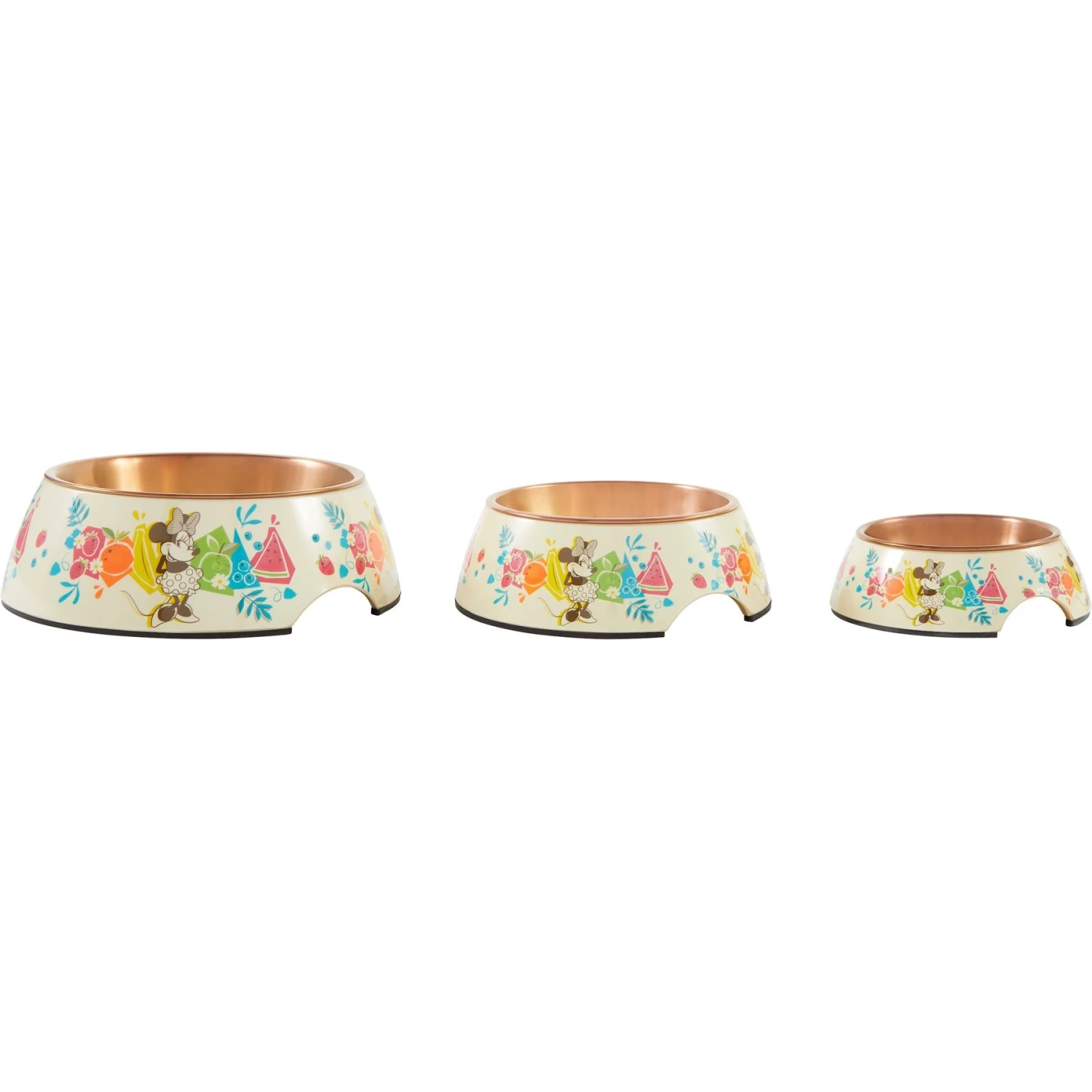 Disney Minnie Mouse Summer Bamboo Melamine Stainless Steel Dog & Cat Bowl - Image 6