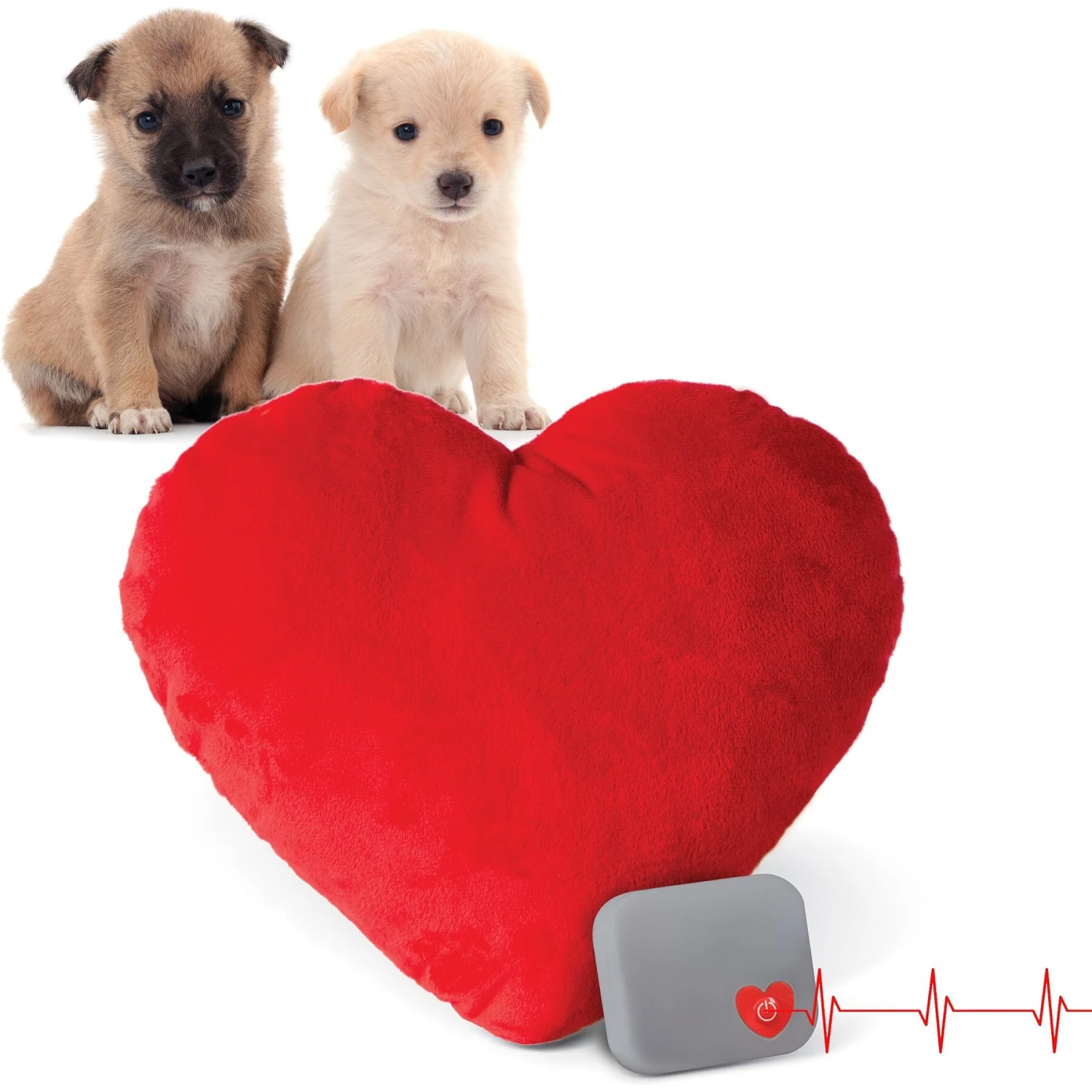 K&H Pet Products Mother's Heartbeat Puppy Heart Pillow