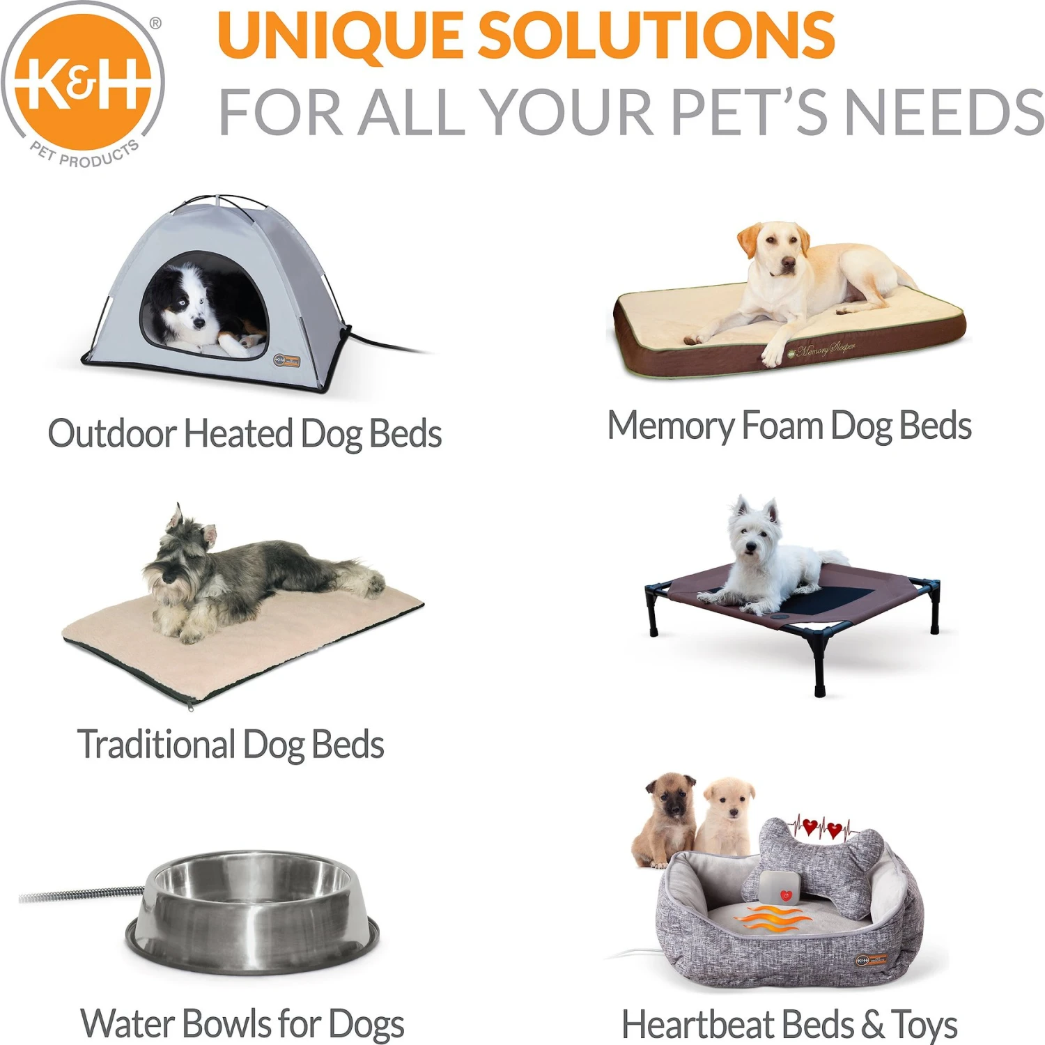 K&H Pet Products Mother's Heartbeat Puppy Heart Pillow - Image 8