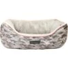 Nandog Reversible Design Camu Cat & Dog Bed