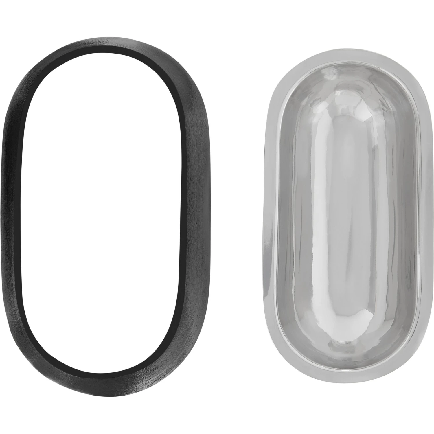 Frisco Long Eared Breed Stainless Steel Dog Bowl, Black, 2 Cup - Image 4