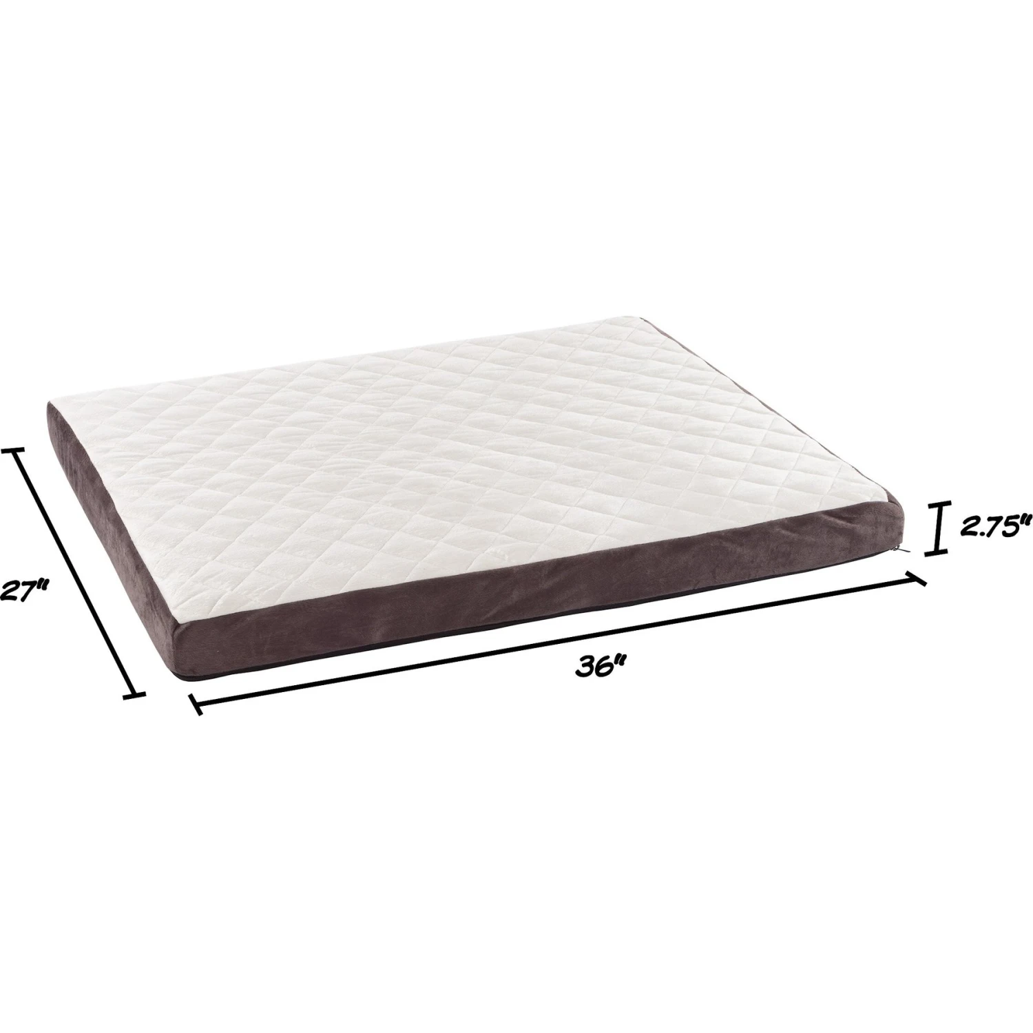 Pet Adobe Bamboo Charcoal-Infused Foam Covered Dog Bed - Image 2