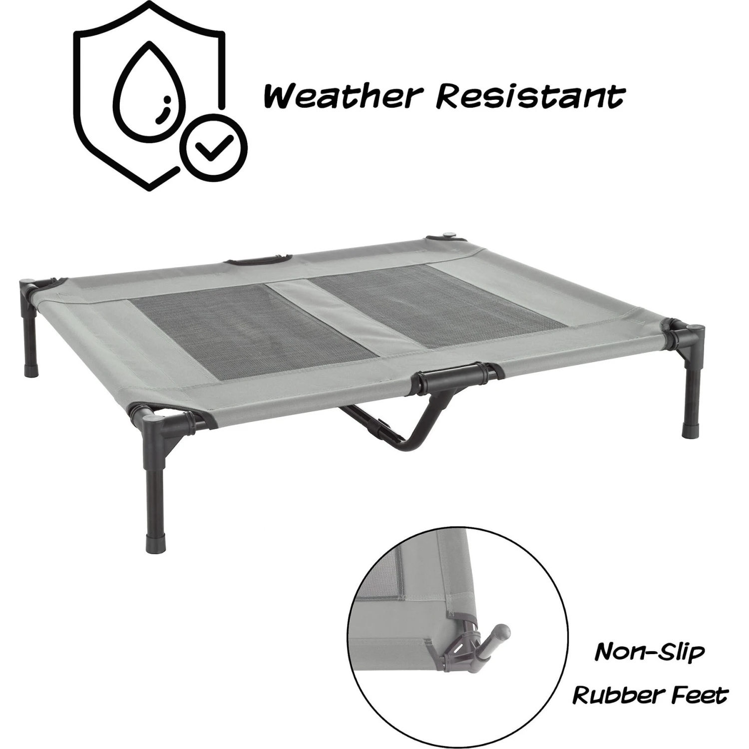 Pet Adobe Cot-Style Elevated Pet Bed - Image 3
