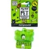 MyEcoPet Compostable Dispenser & Dog Waste Bags, 30 Count