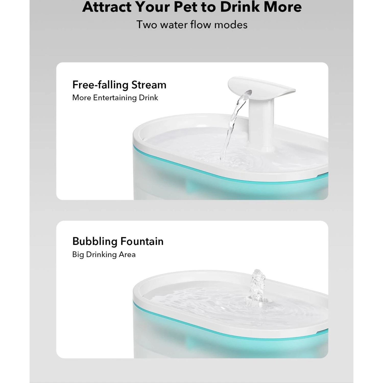 Petlibro Capsule Automatic Dog & Cat Water Fountain, 2-L - Image 3