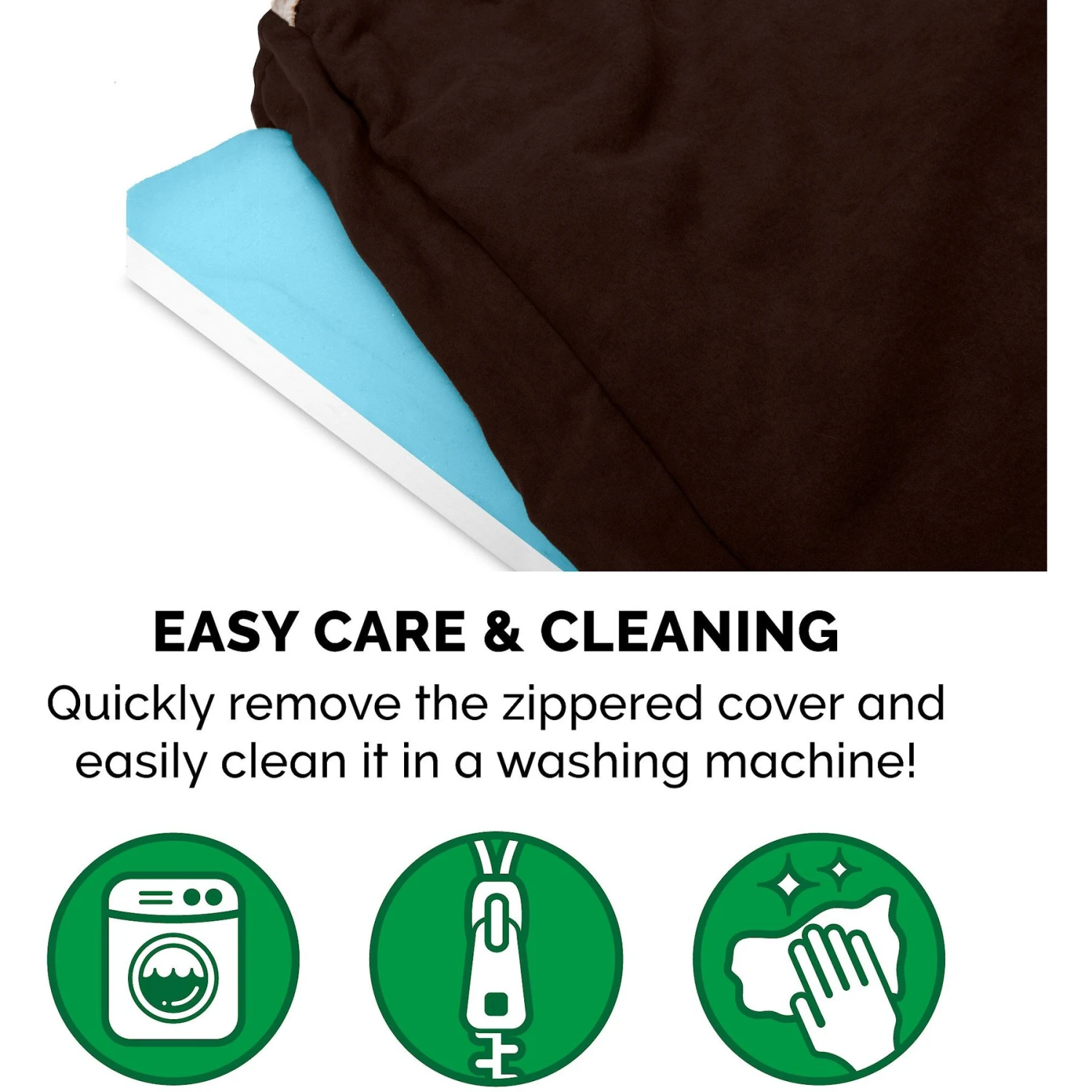 FurHaven Berber & Suede Blanket Top Cooling Gel Cat & Dog Bed - Image 8