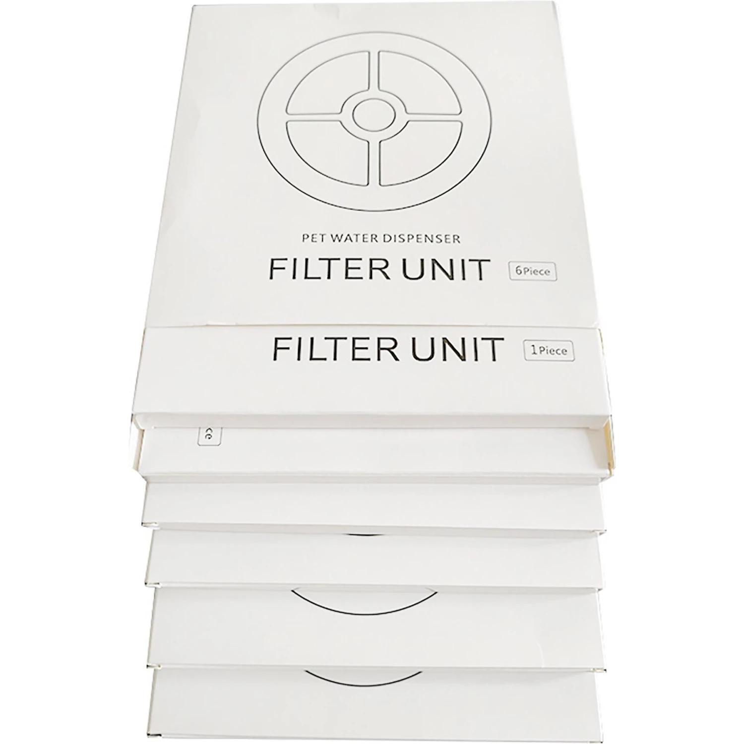 Petdiary Cat Water Fountain Filter, White, Small, 6 Count - Image 3