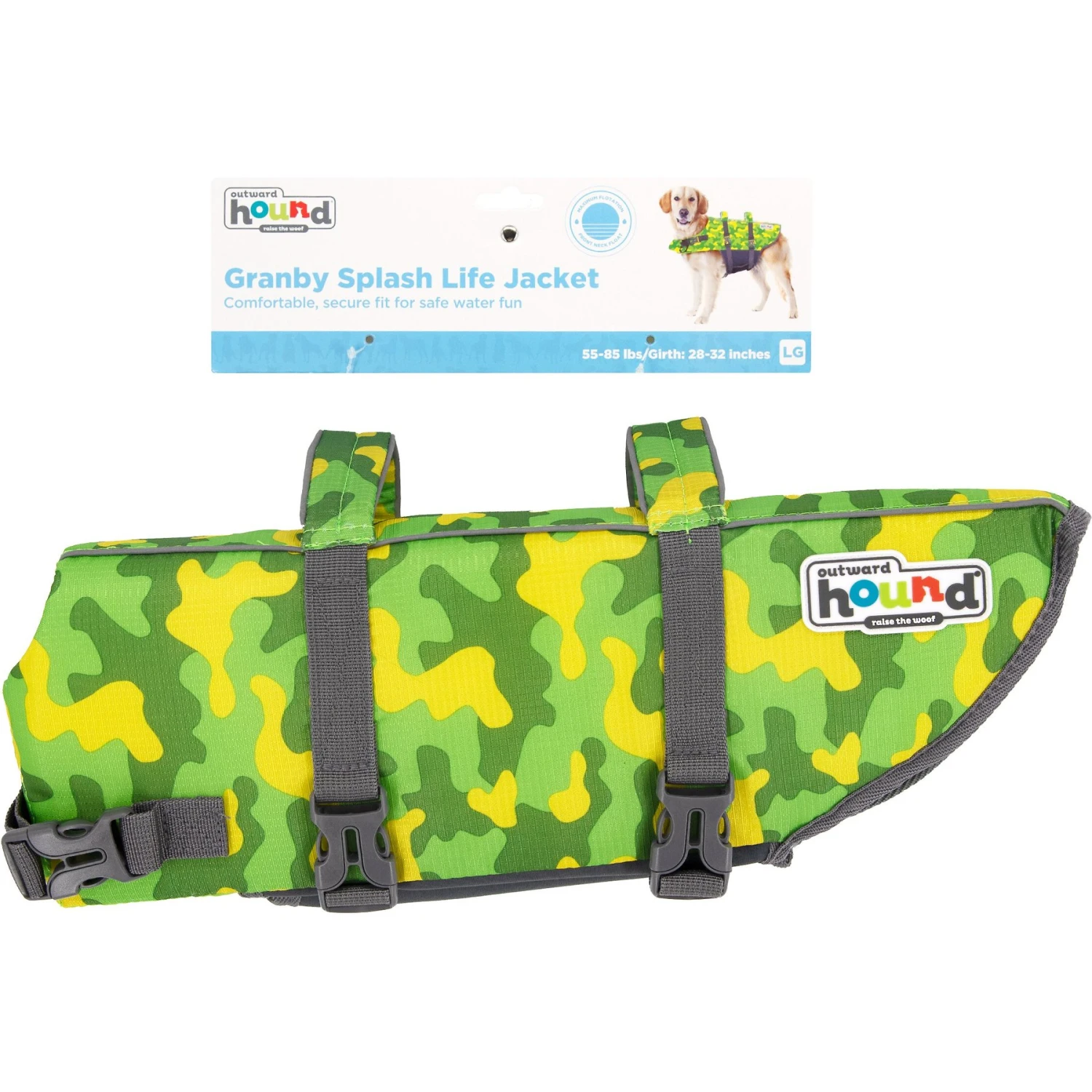 Outward Hound Granby Splash Dog Life Jacket - Image 7