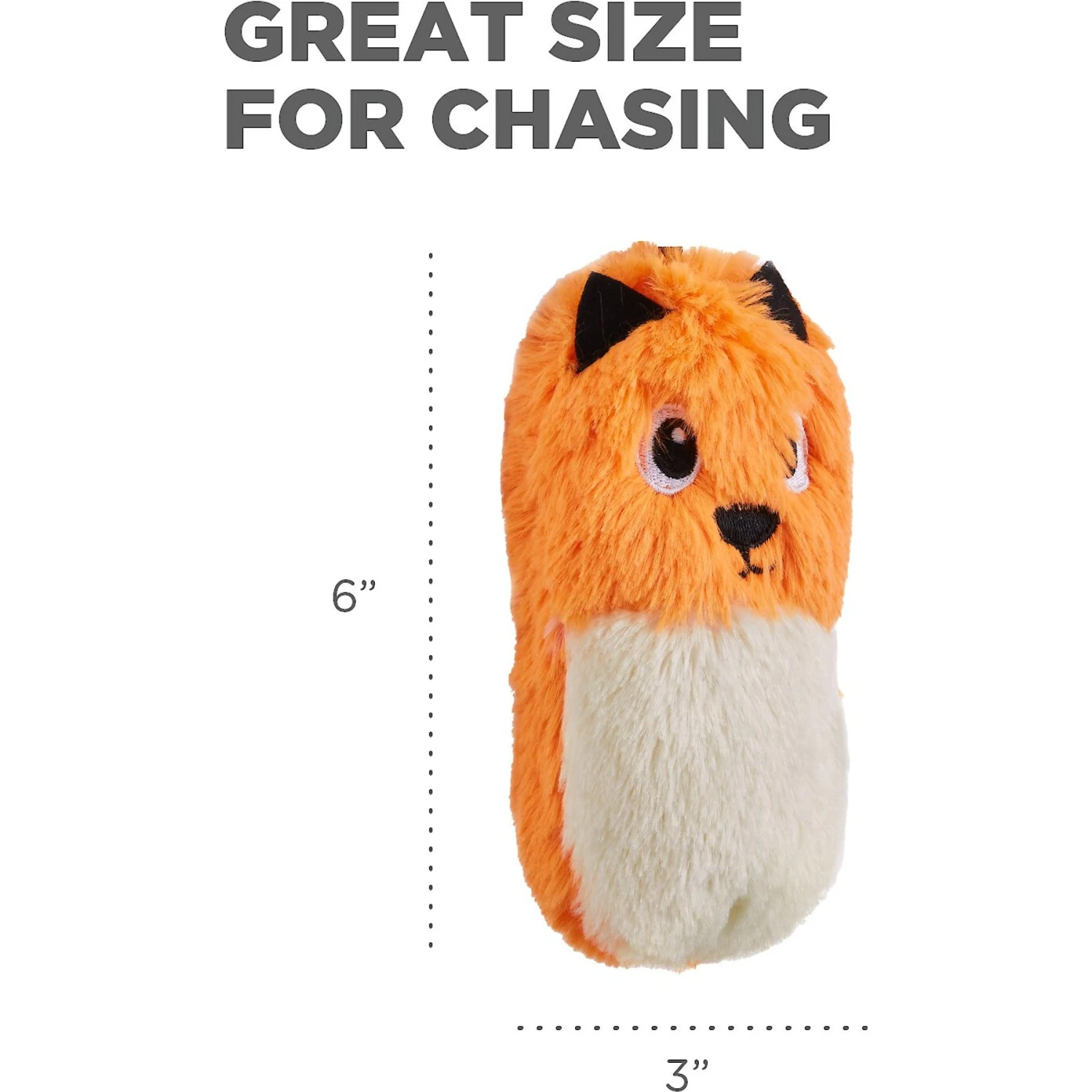 Outward Hound Fox Tail Teaser Wand Dog Toy Replacement Lure - Image 4