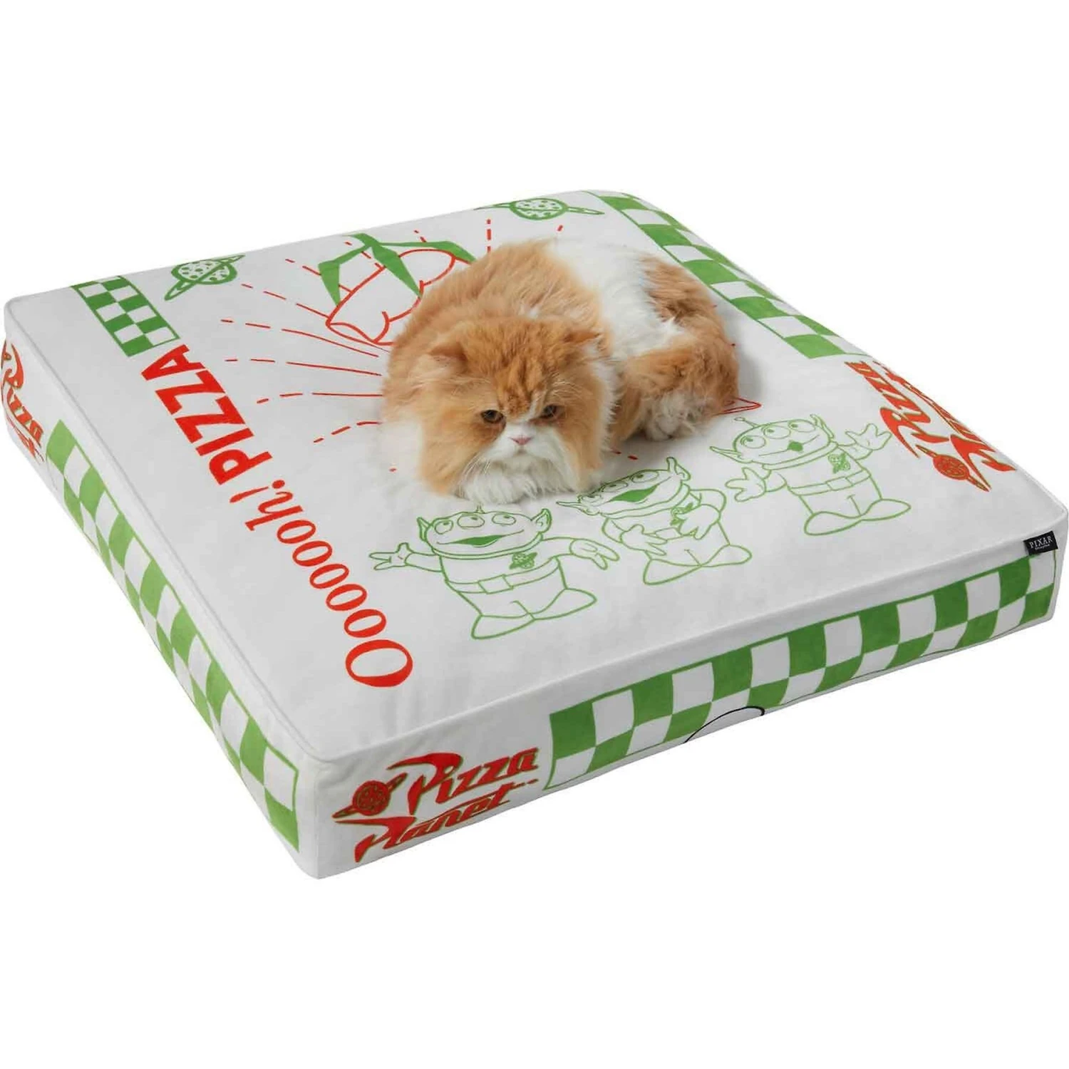 Pixar Toy Story's Pizza Planet Pillow Dog & Cat Bed & Pixar The Claw Covered Dog & Cat Bed - Image 2