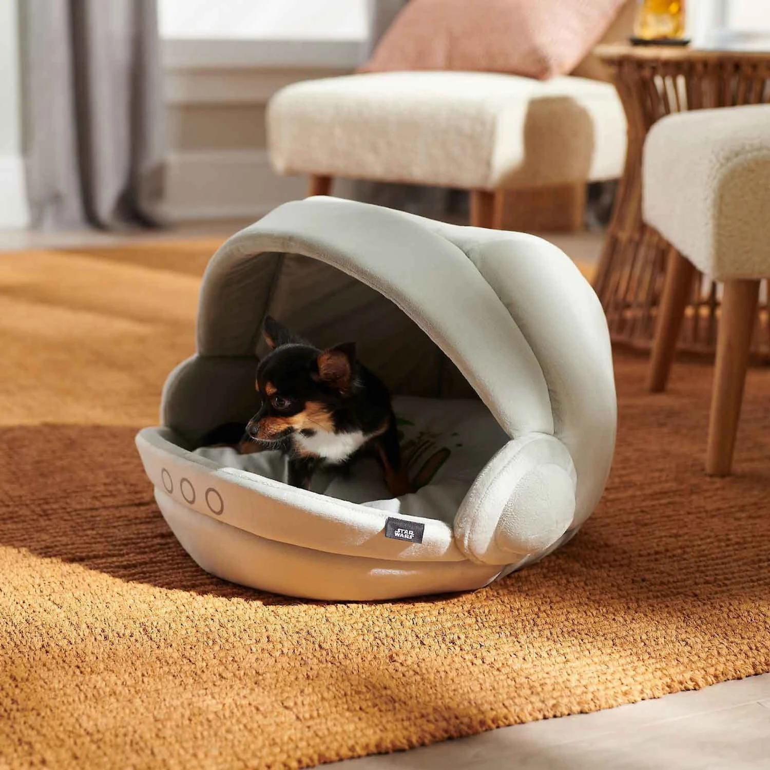 STAR WARS THE MANDALORIAN GROGU Covered Cat & Dog Bed & STAR WARS THE MANDALORIAN GROGU Pram Covered Cat & Dog Bed - Image 9
