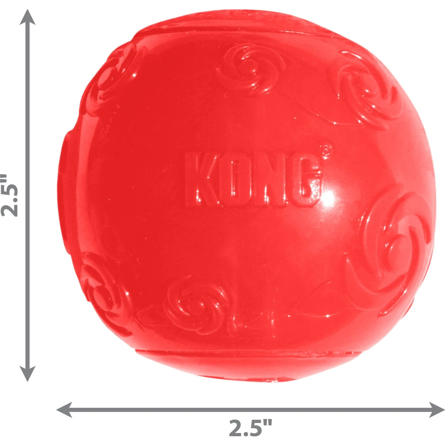KONG Squeezz Ball Dog Toy, Color Varies - Image 3