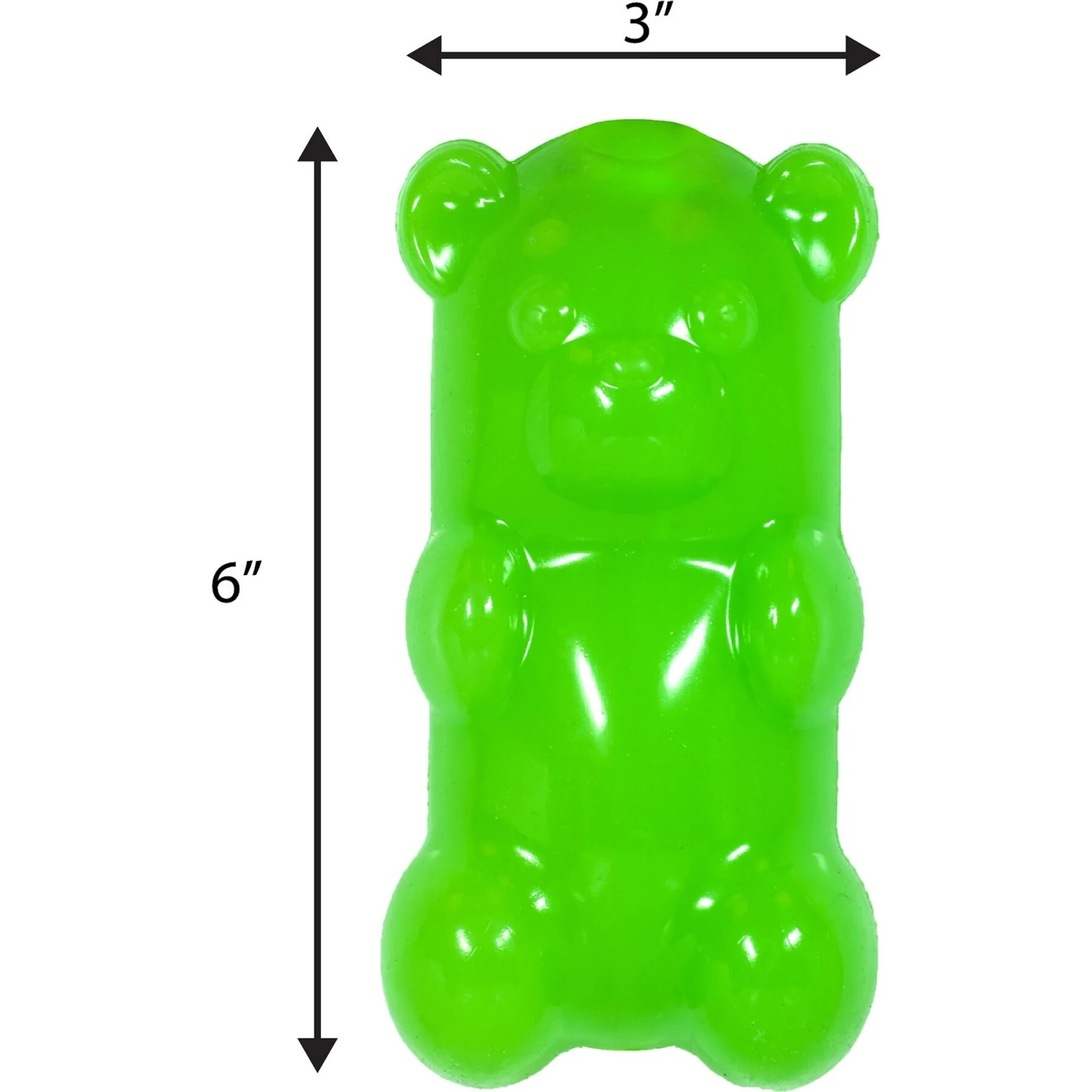 Ruff Dawg Gummy Bear Treat Dispenser Dog Toy, Color Varies - Image 2