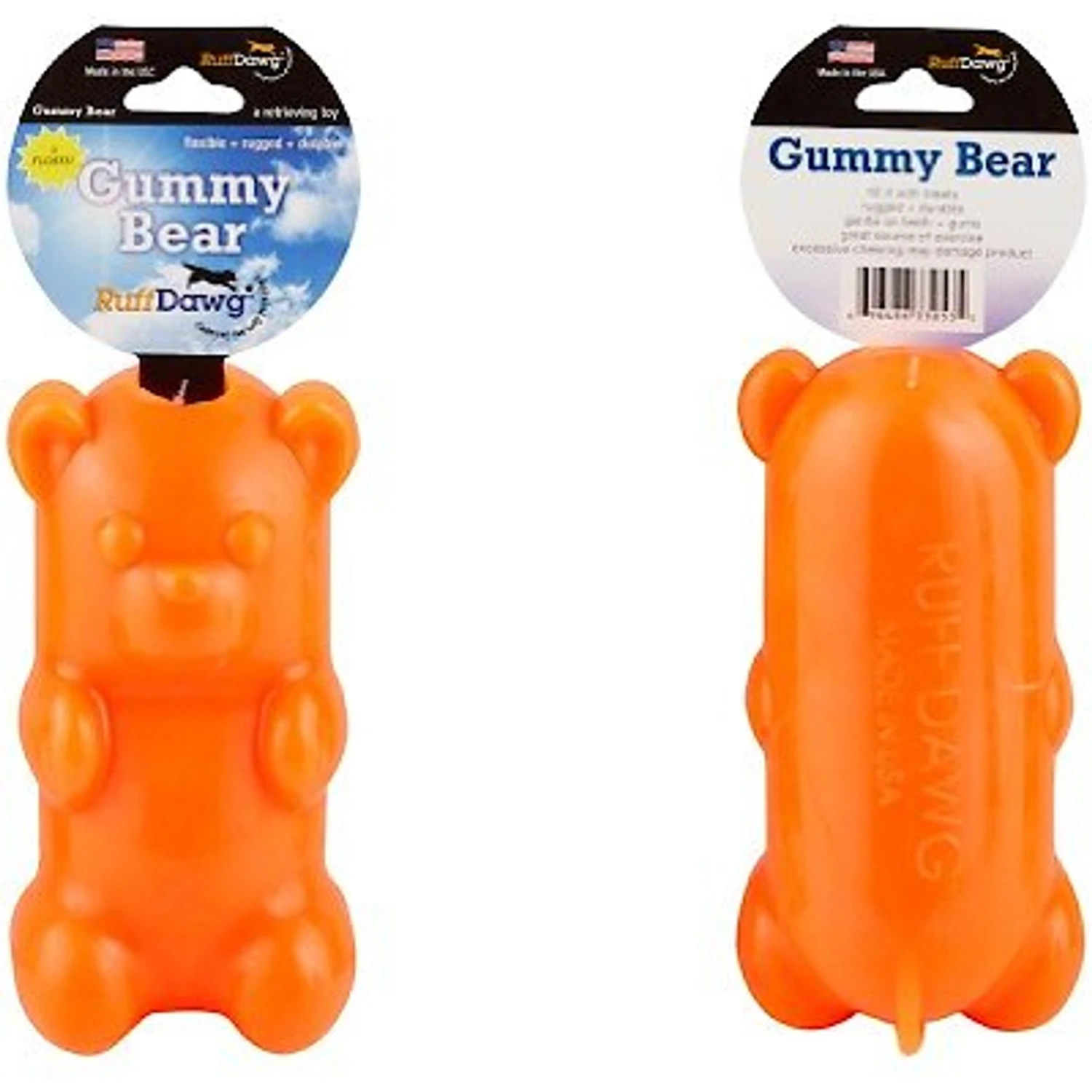 Ruff Dawg Gummy Bear Treat Dispenser Dog Toy, Color Varies - Image 6