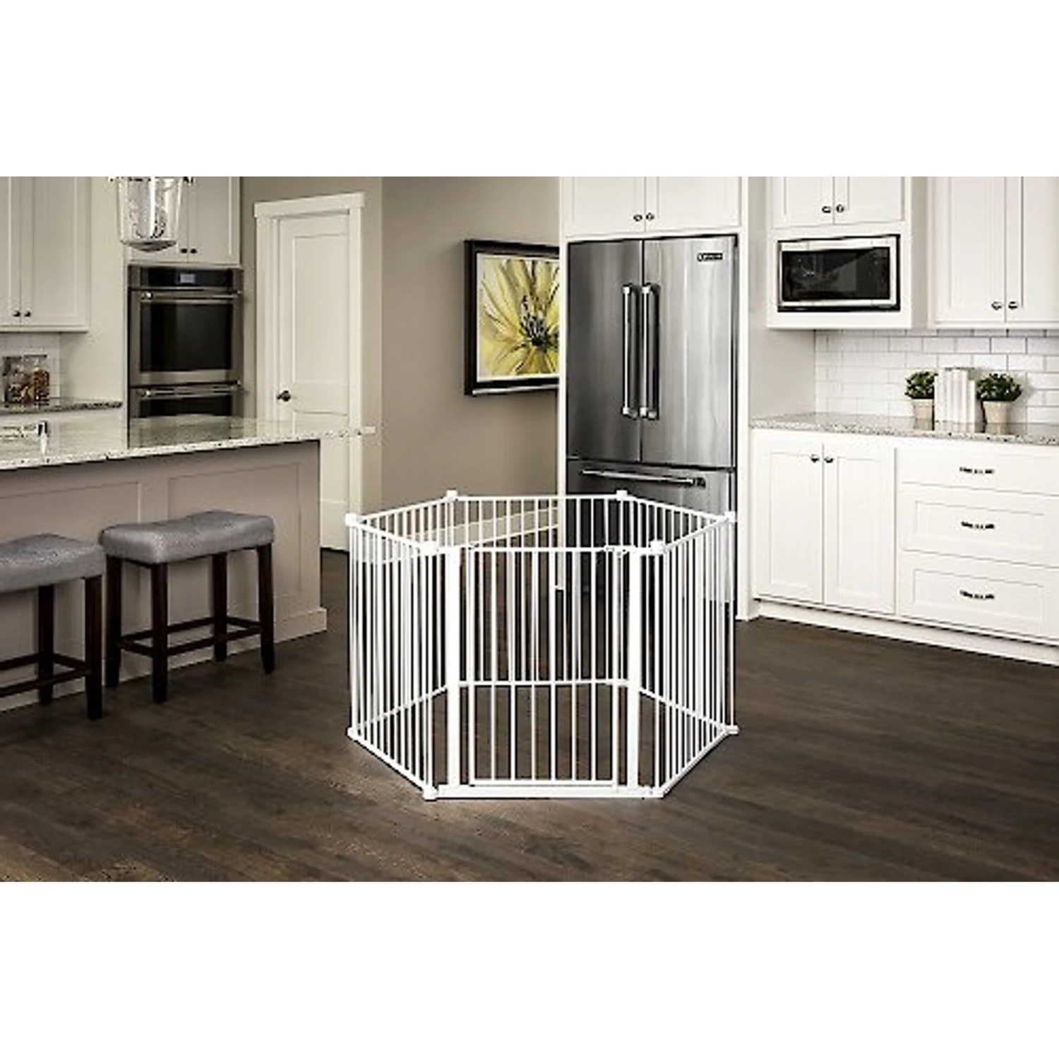 Carlson Pet Products Convertible Wire Dog Pet Yard - Image 3