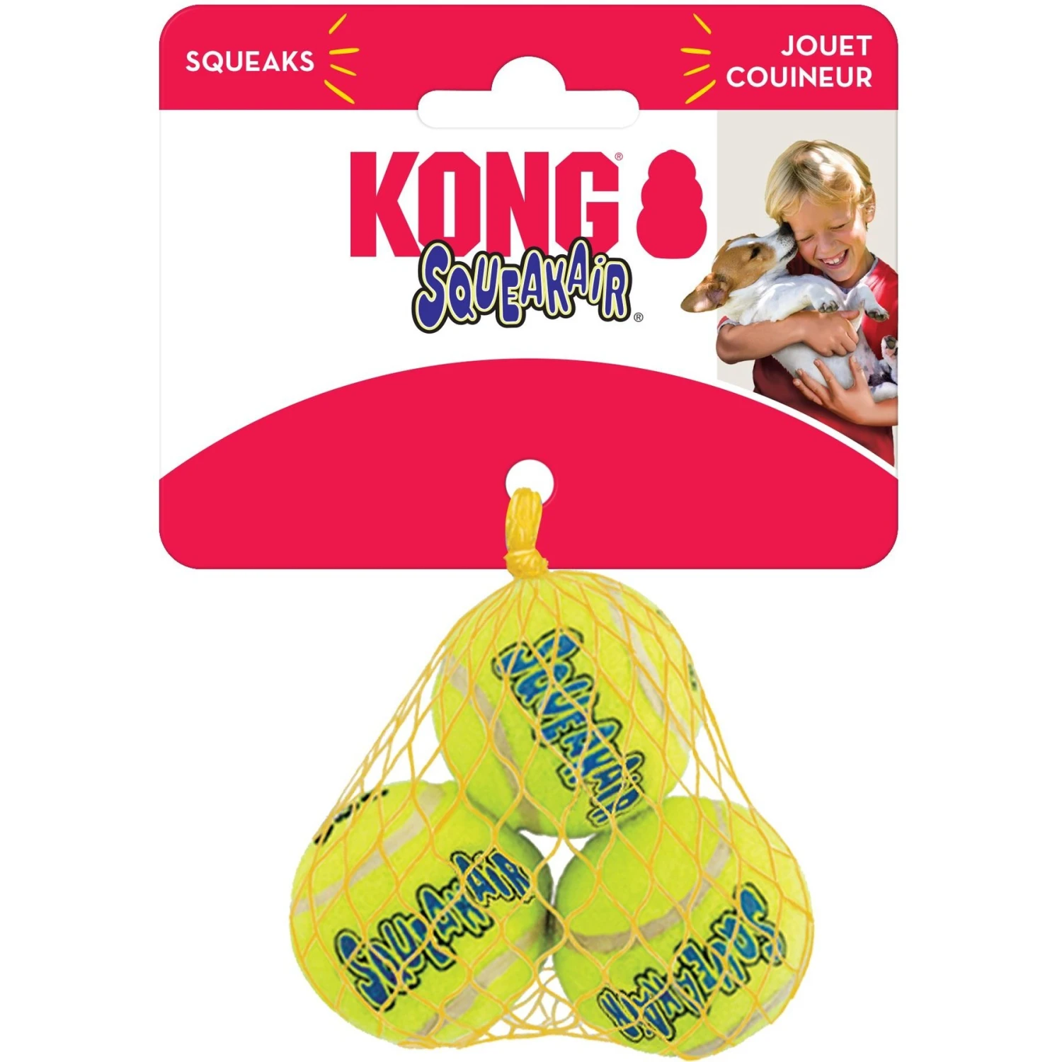 KONG Squeakair Balls Packs Dog Toy