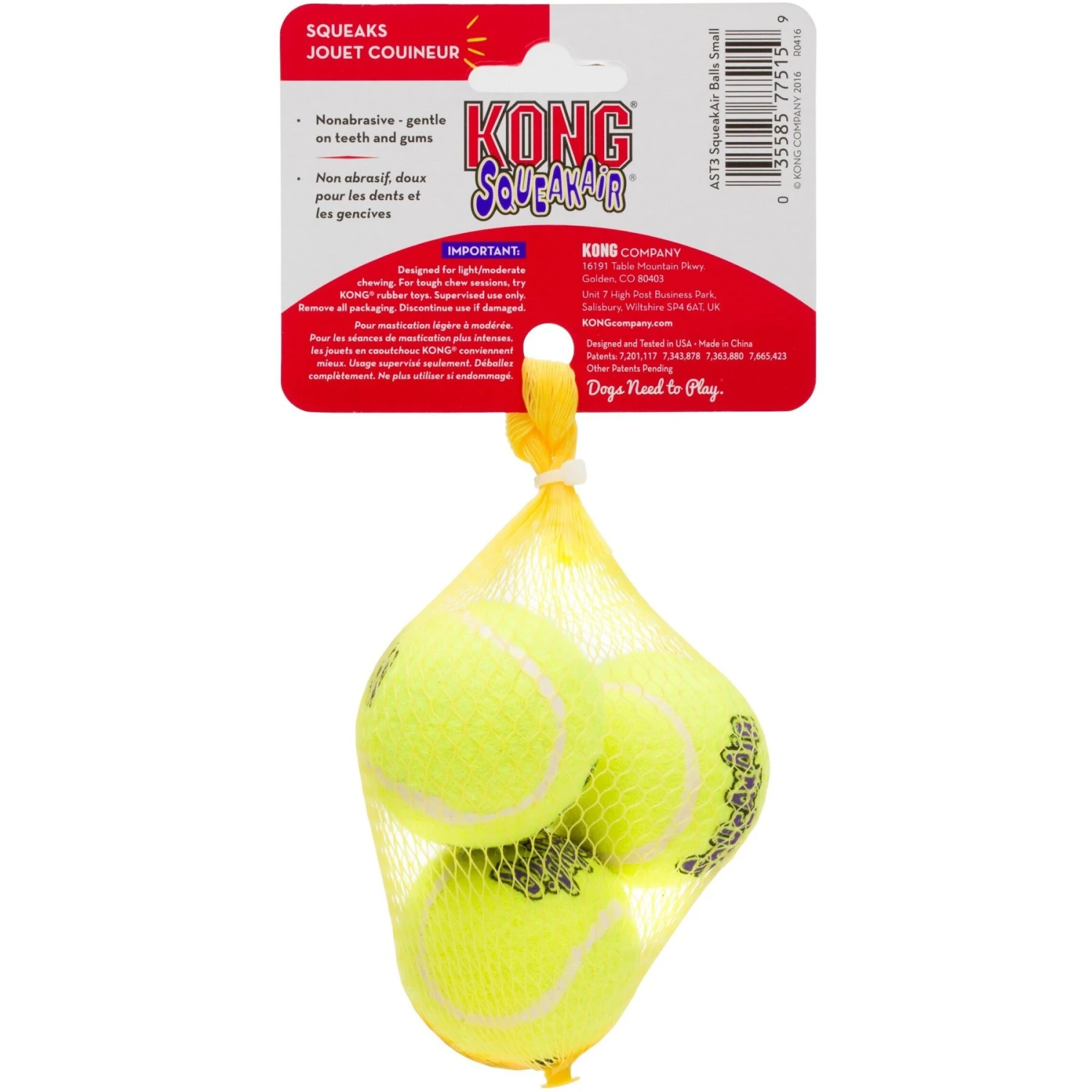 KONG Squeakair Balls Packs Dog Toy - Image 8