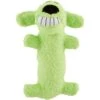 Multipet Loofa Dog The Original Squeaky Plush Dog Toy, Color Varies