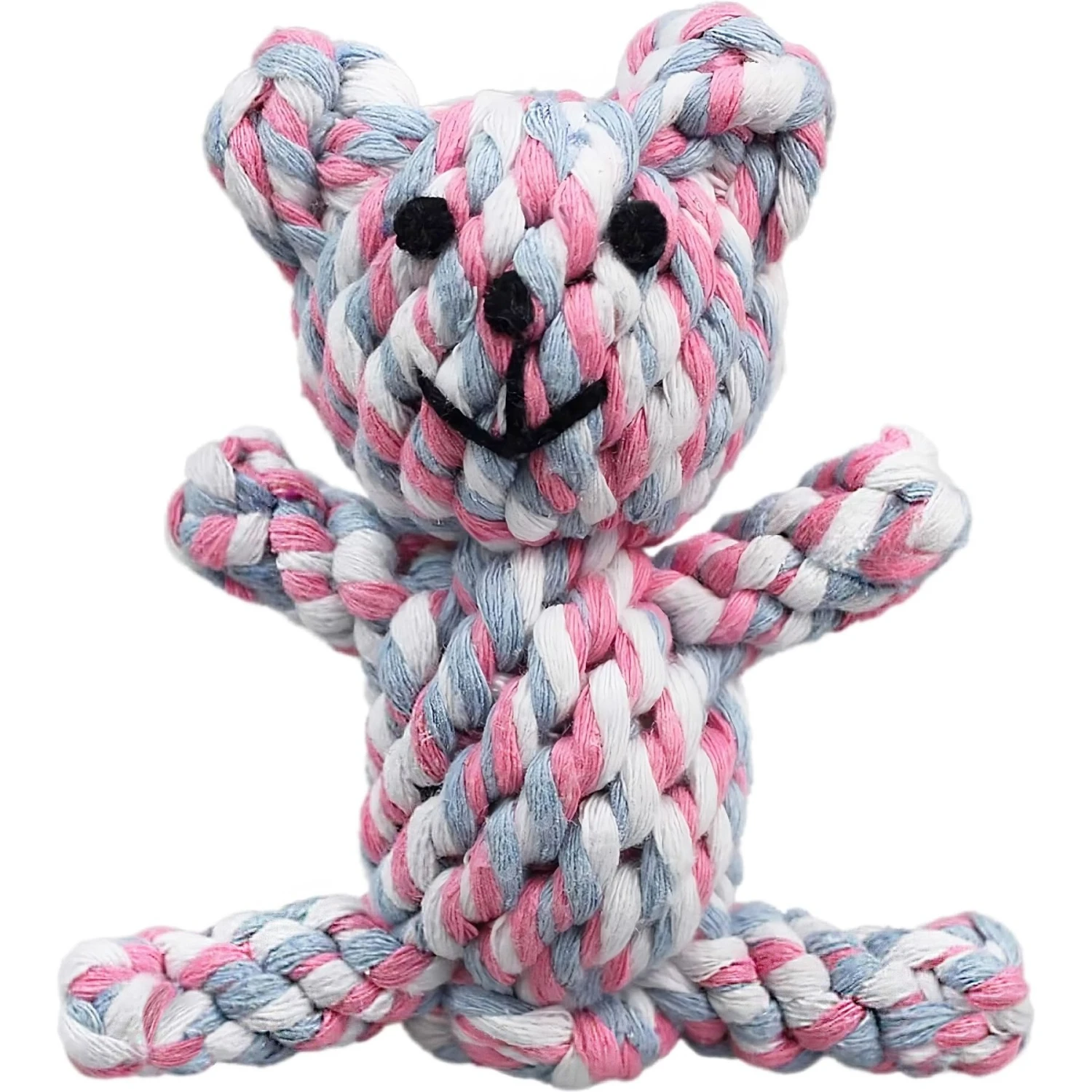 SunGrow Teddy Bear Dog & Small Pet Dental Chews Toy, 5-in