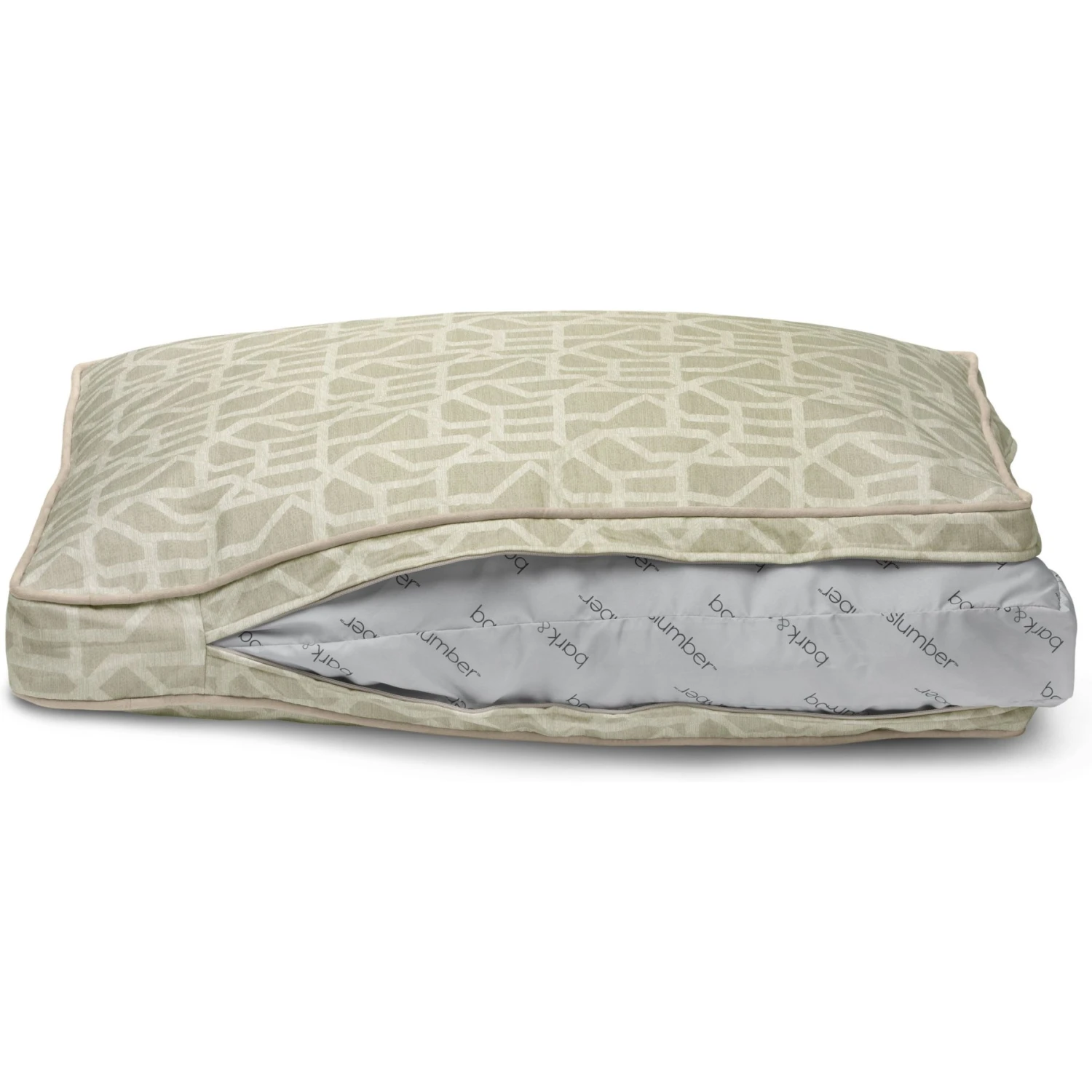 Bark And Slumber Biscuit Plush Eco Friendly Fabric Lounger Dog Bed - Image 3