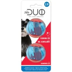 Zeus Duo Ball With LED Dog Toy