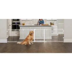 Regalo Pet Products 6 Panel Super Wide Dog Gate & Dog Play Yard