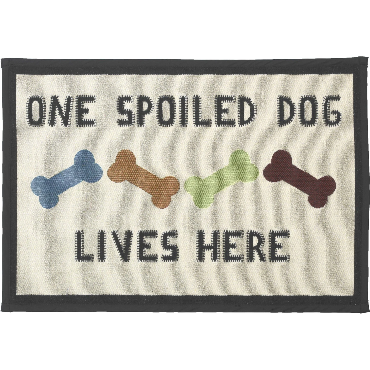 PetRageous Designs One Spoiled Dog Tapestry Placemat