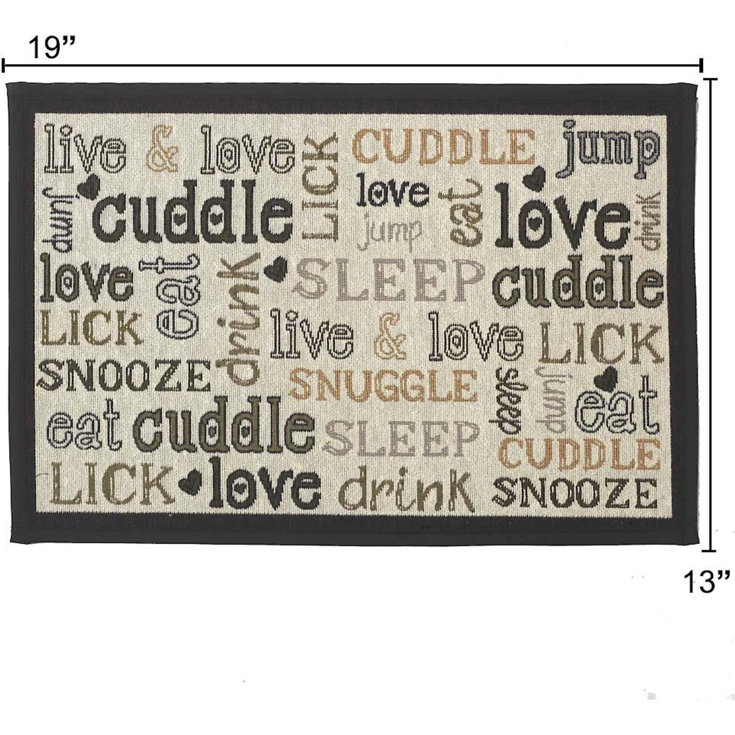 PetRageous Designs Cuddle Tapestry Placemat - Image 2