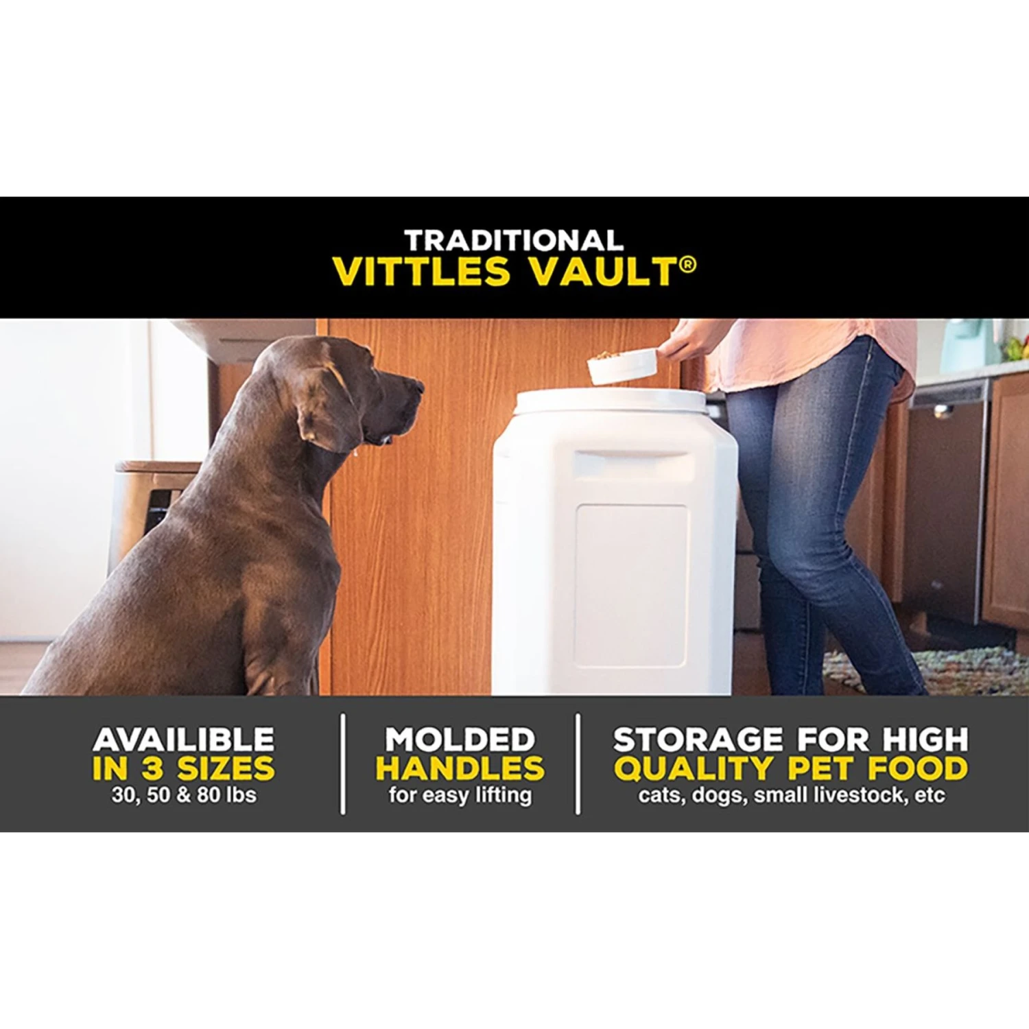 Gamma2 Vittles Vault Pet Food Storage - Image 3